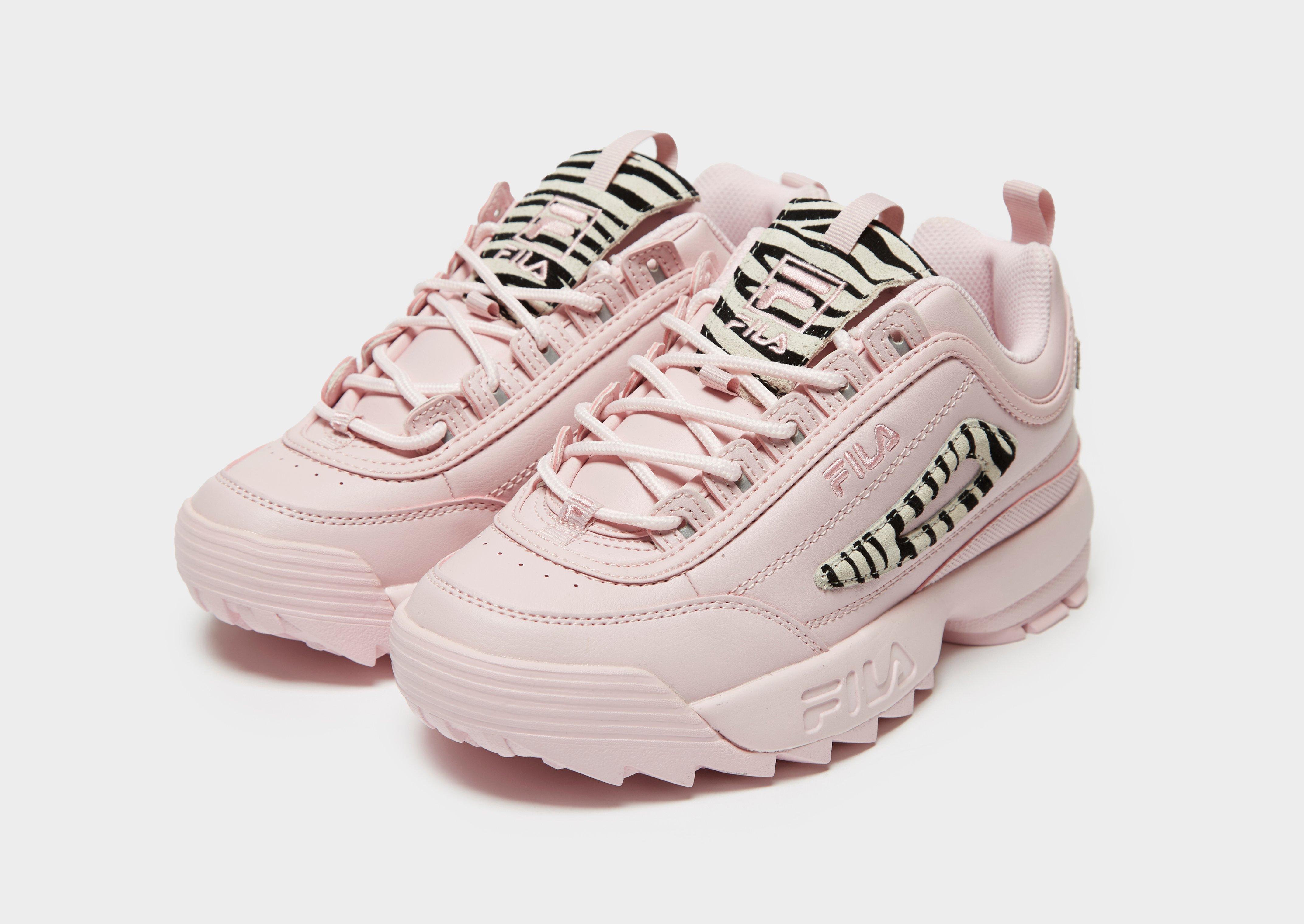 fila disruptor ii pink shoes