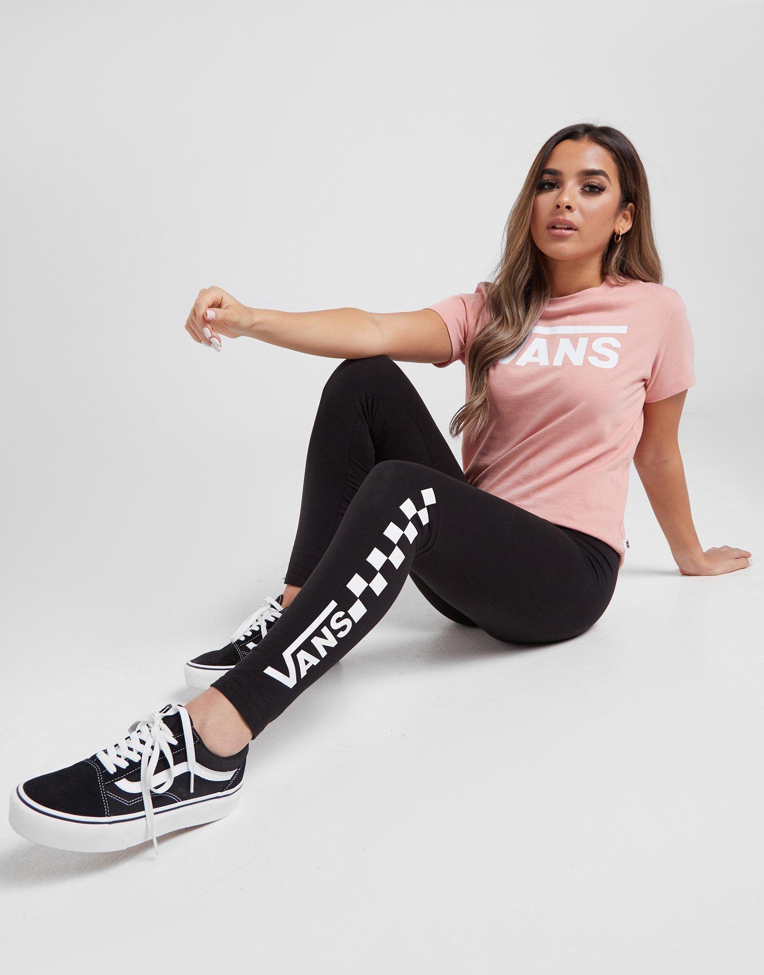 atmósfera Montón de verdad Vans leggings Checkerboard en Negro | JD Sports España