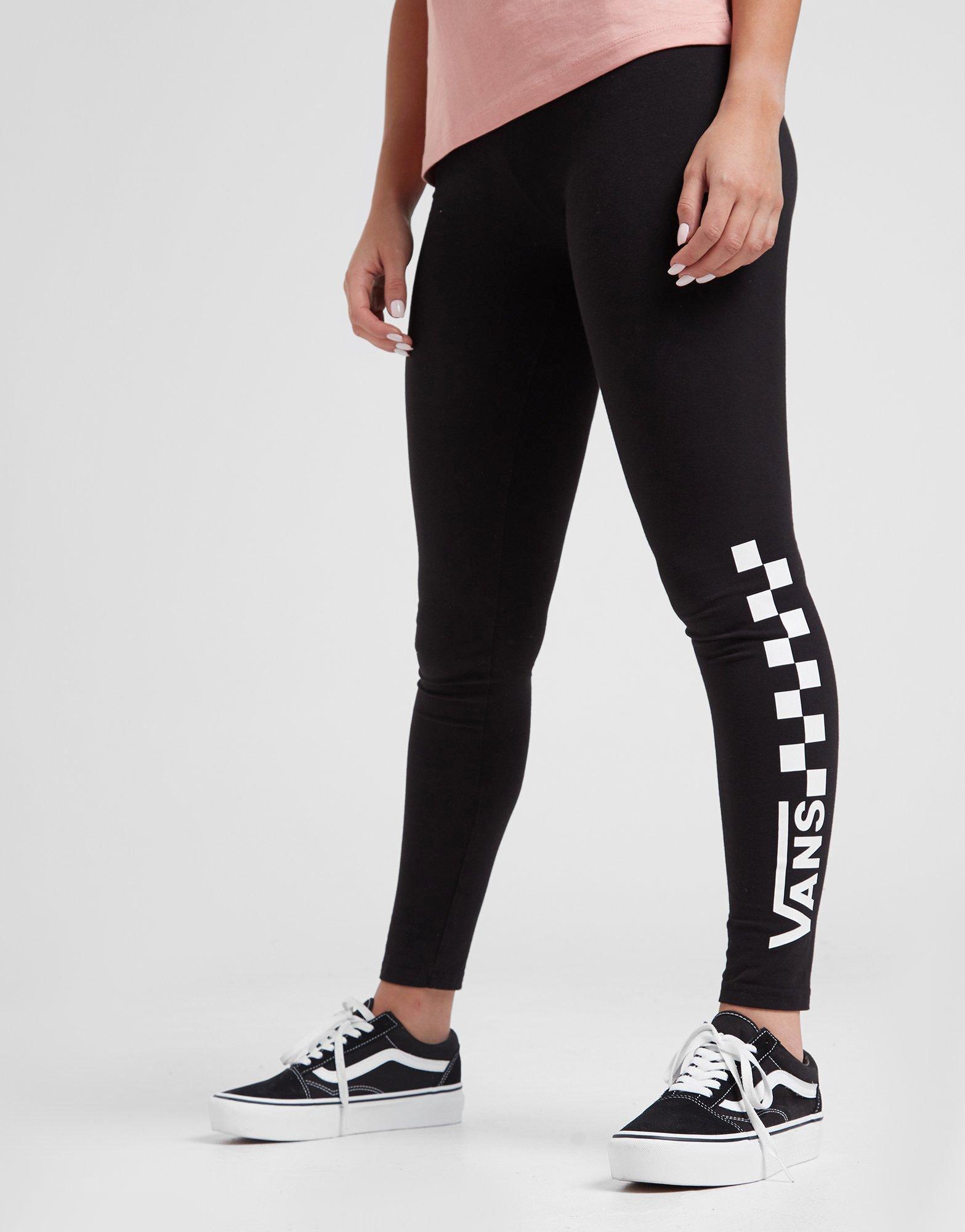 checkered vans leggings