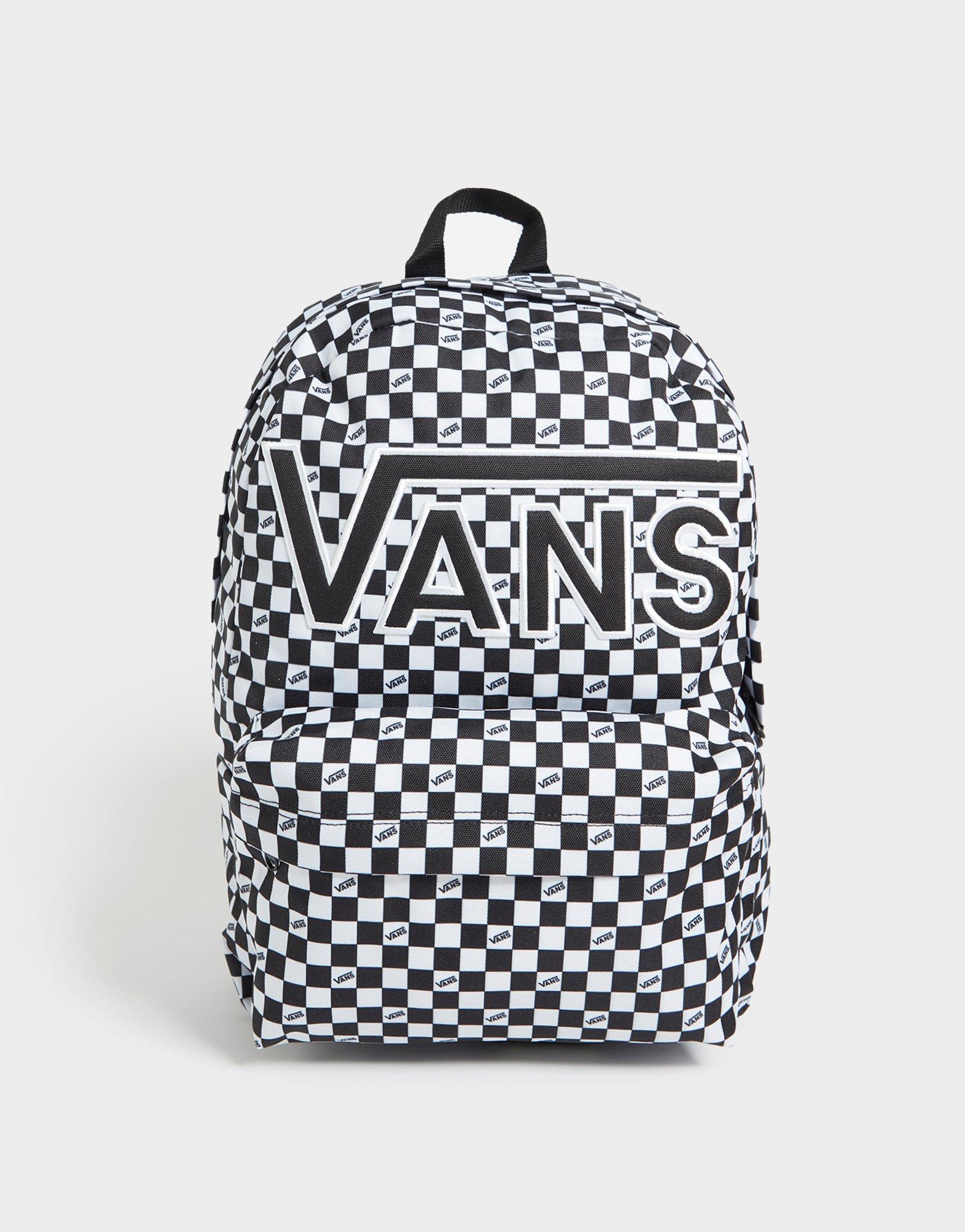 vans check backpack