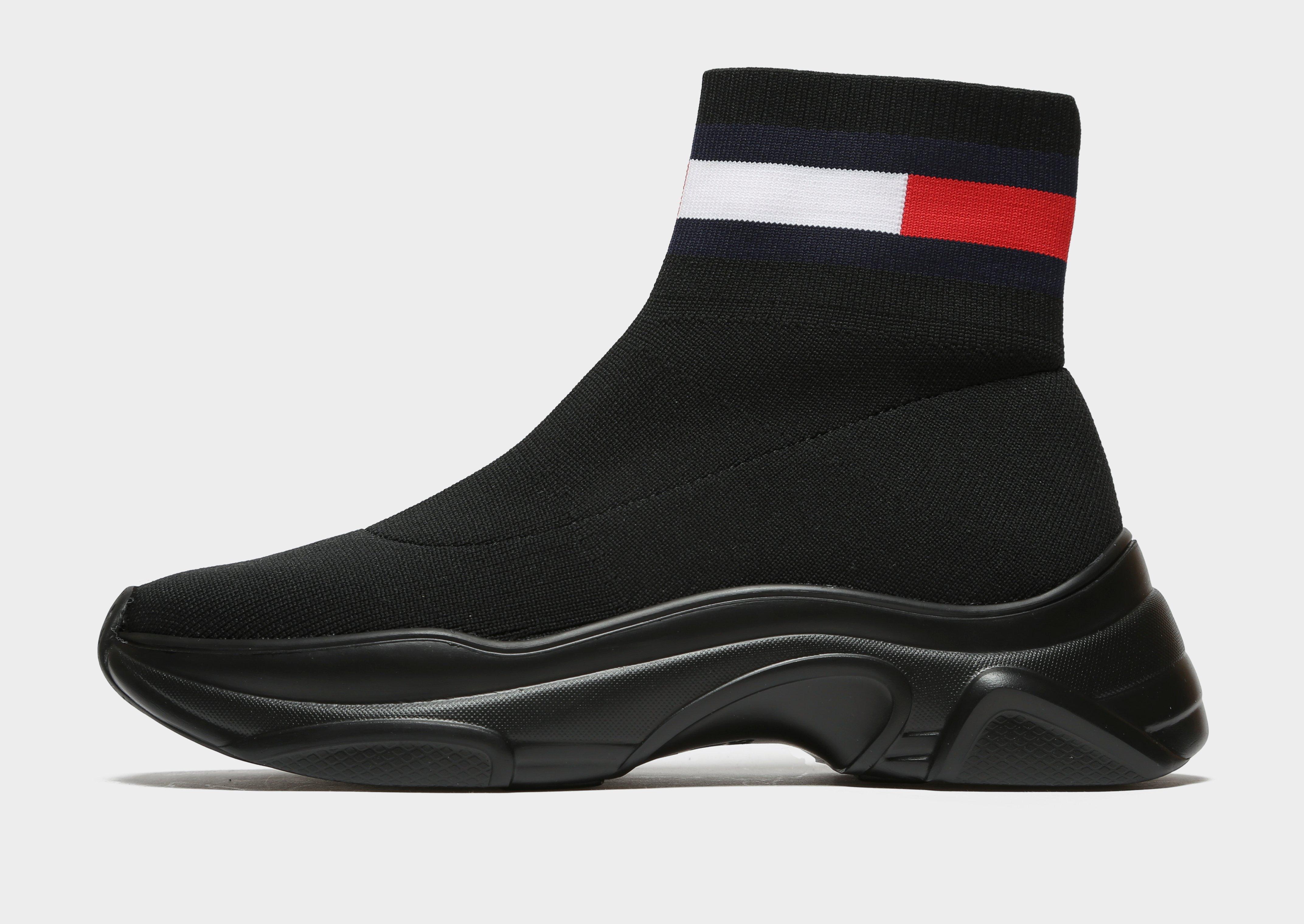 flag sock tommy jeans boot