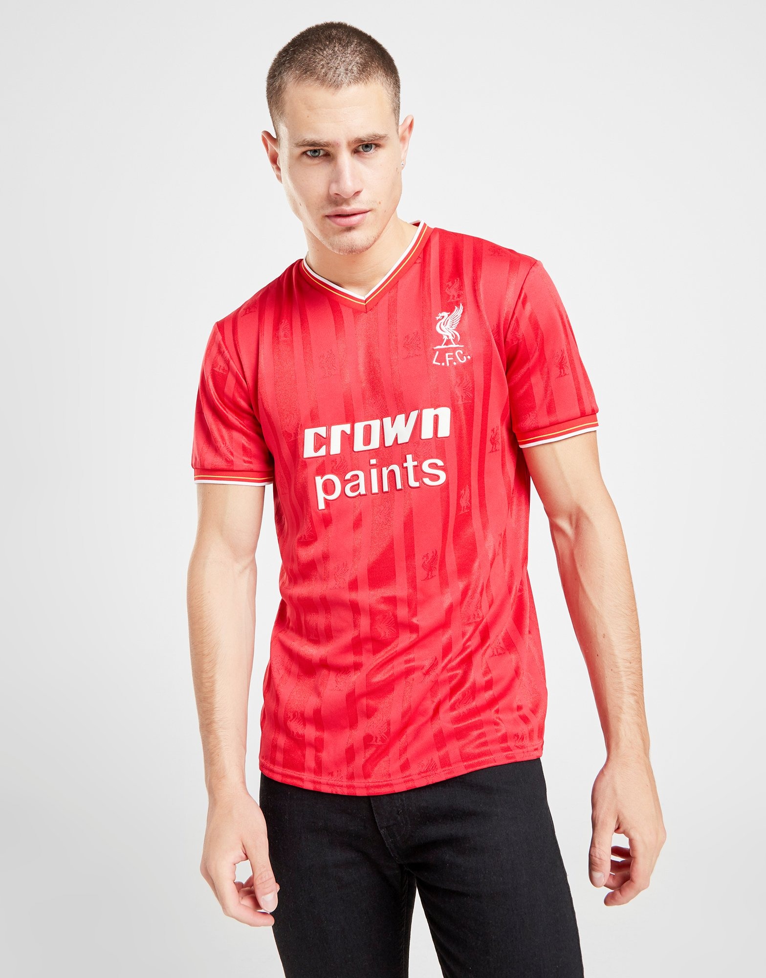 Buy Red Liverpool FC '86 Home Short Sleeve Shirt | JD Sports | JD ...