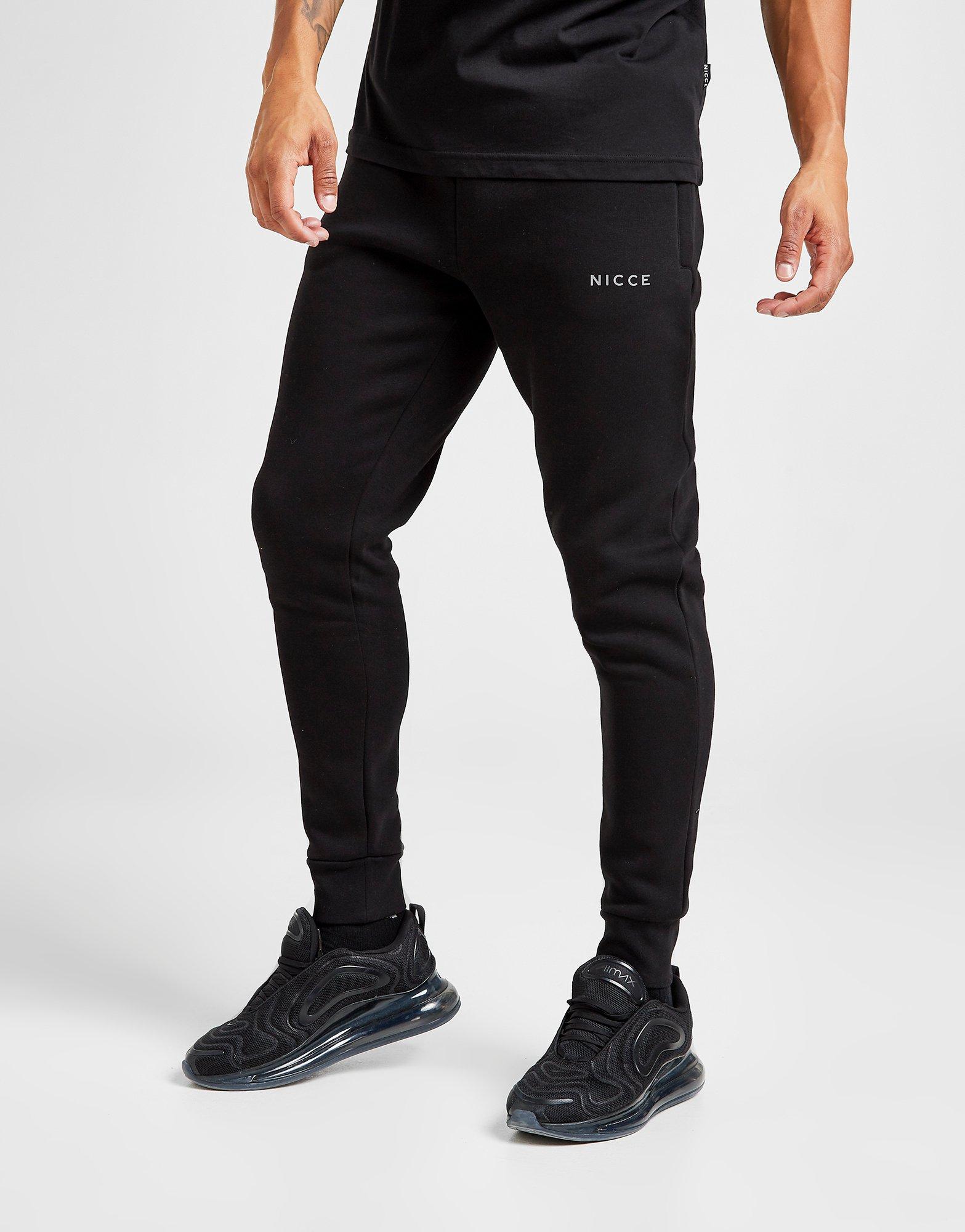 nicce joggers black