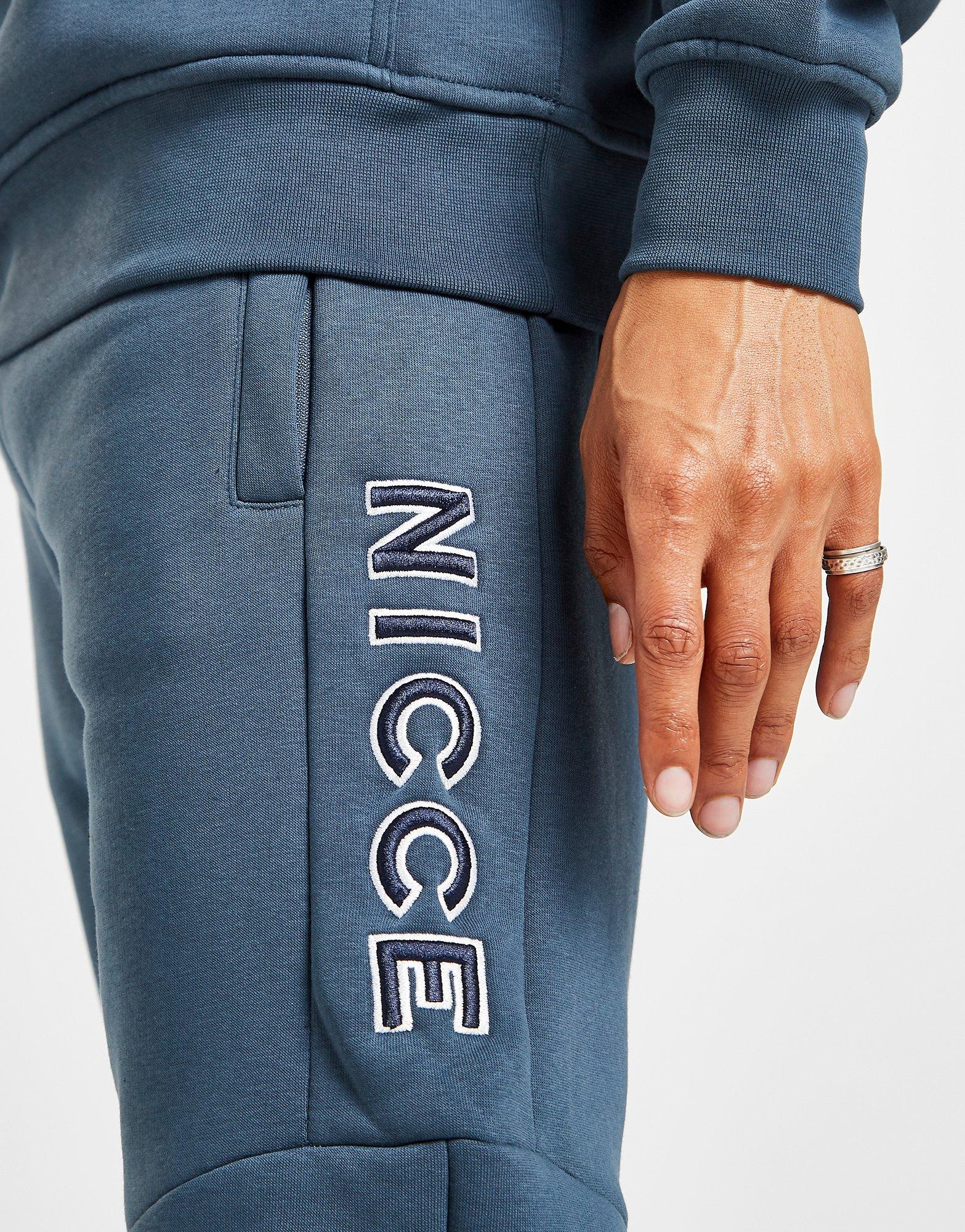 nicce navy joggers