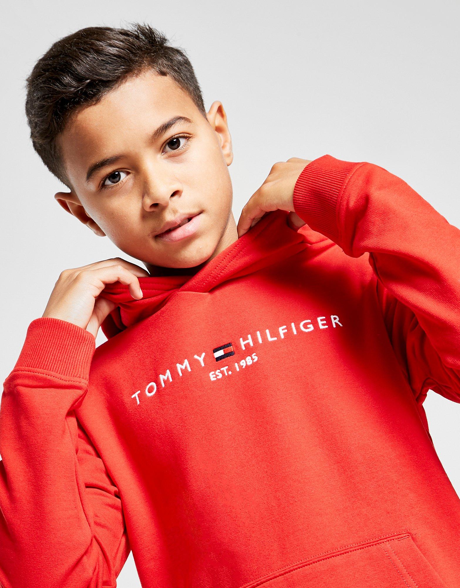 tommy red sweatshirt