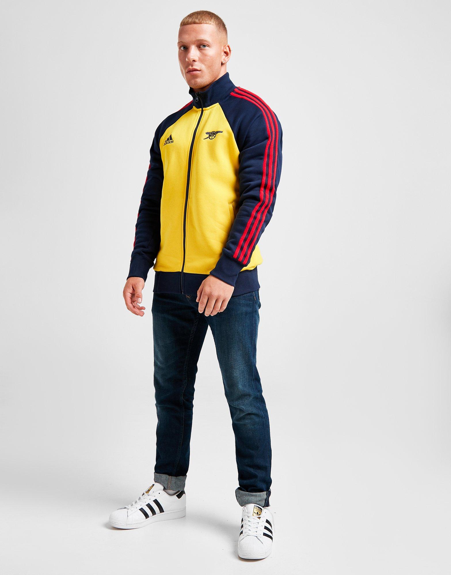 arsenal adidas track top