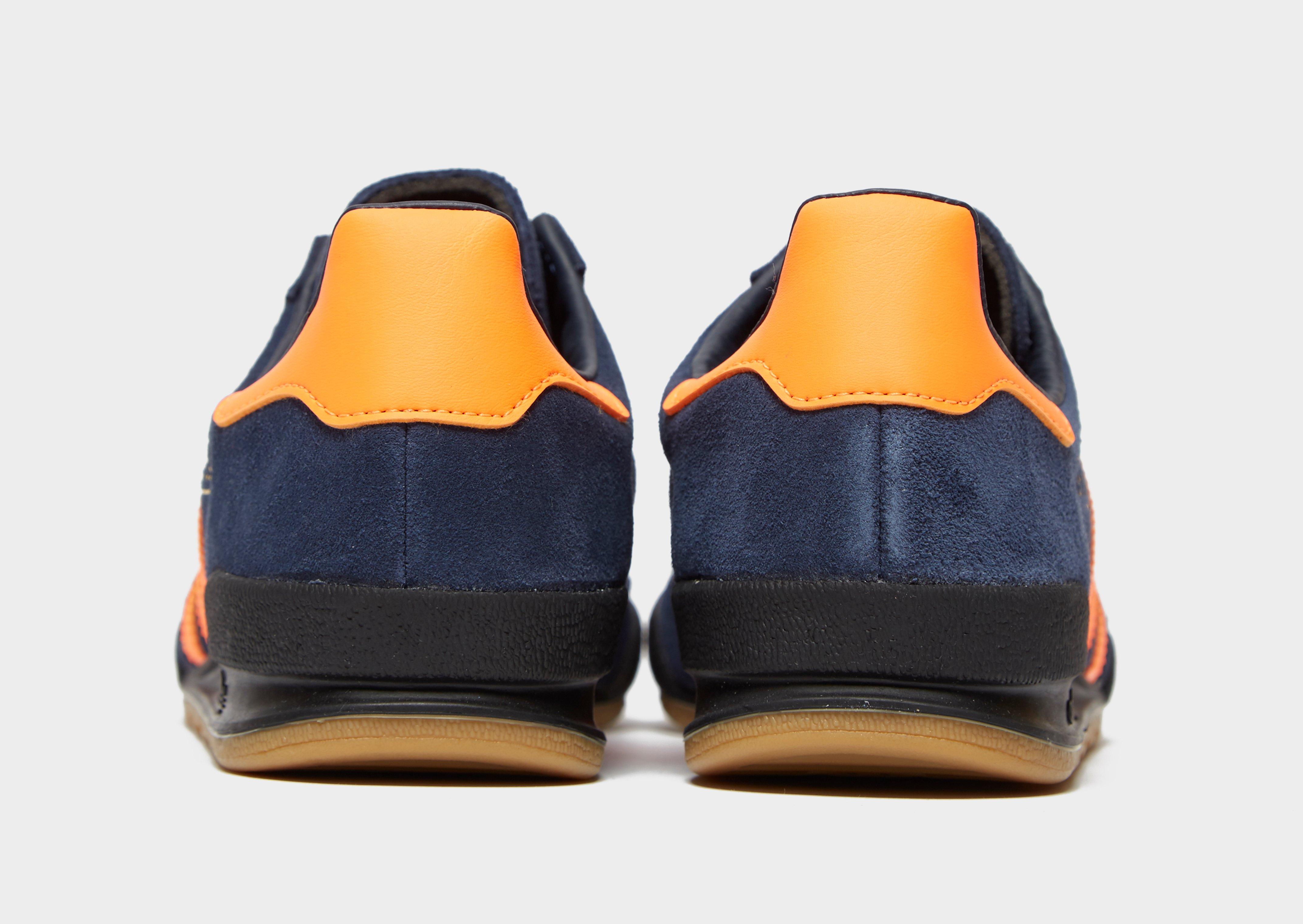 adidas jeans blue and orange