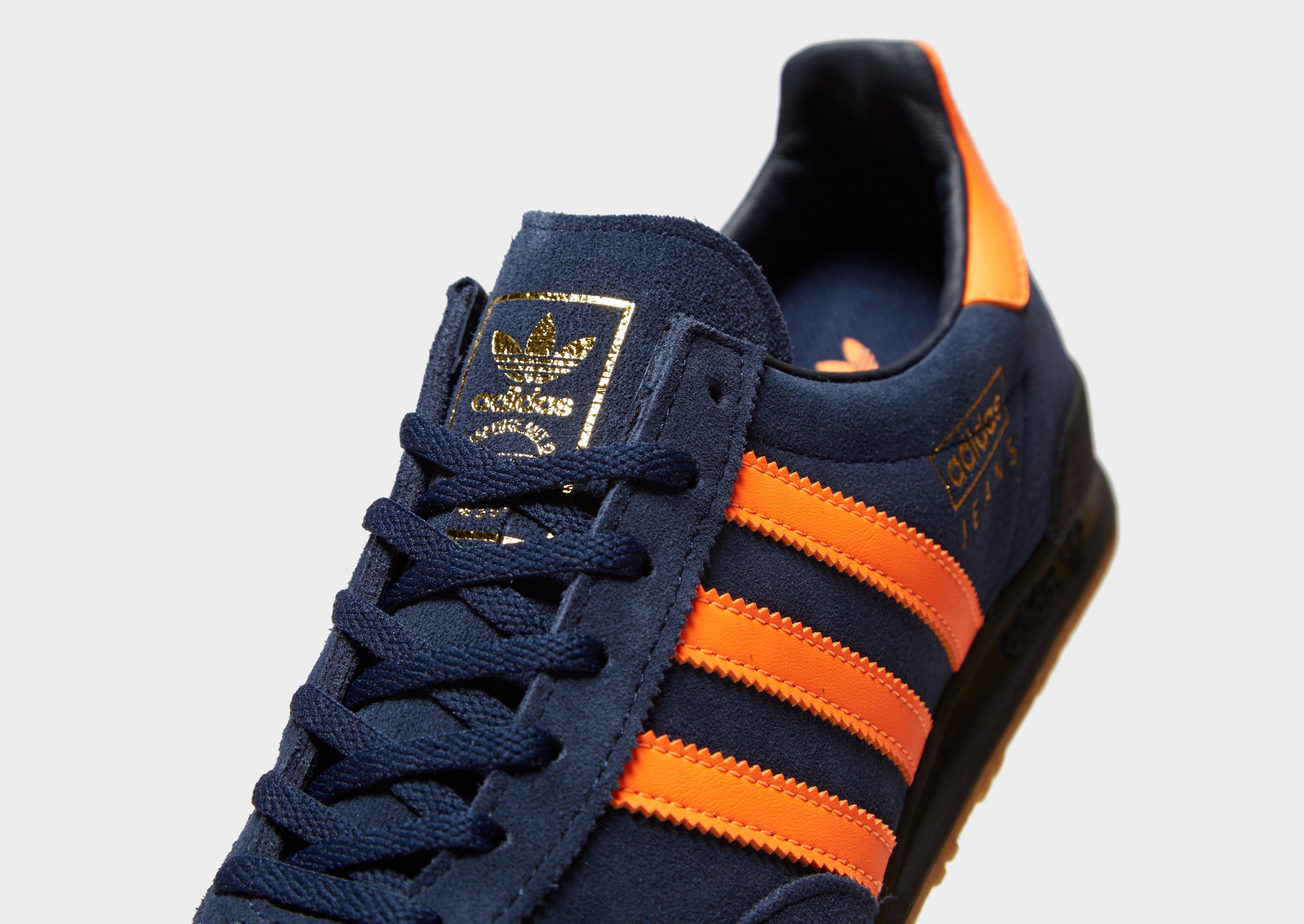 adidas jeans navy trainers