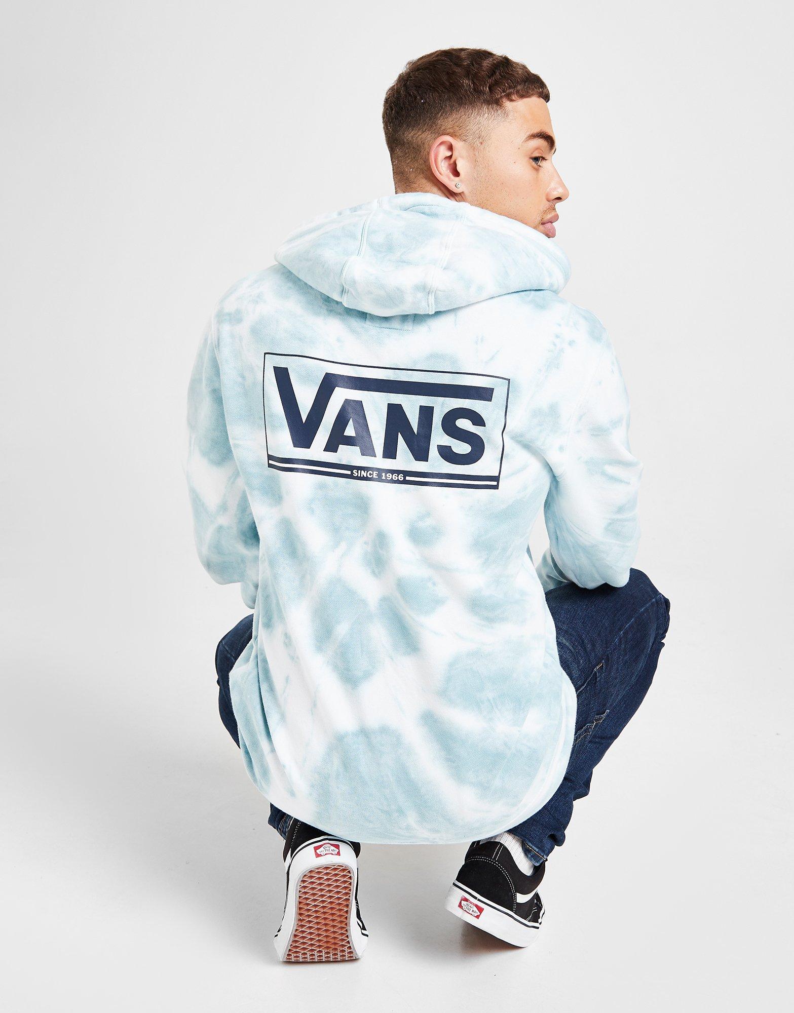 همسة قتال غواصة tie dye vans hoodie 