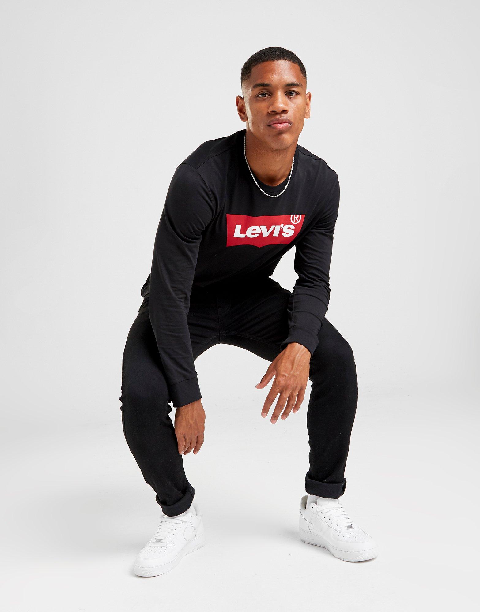mens levi long sleeve t shirts