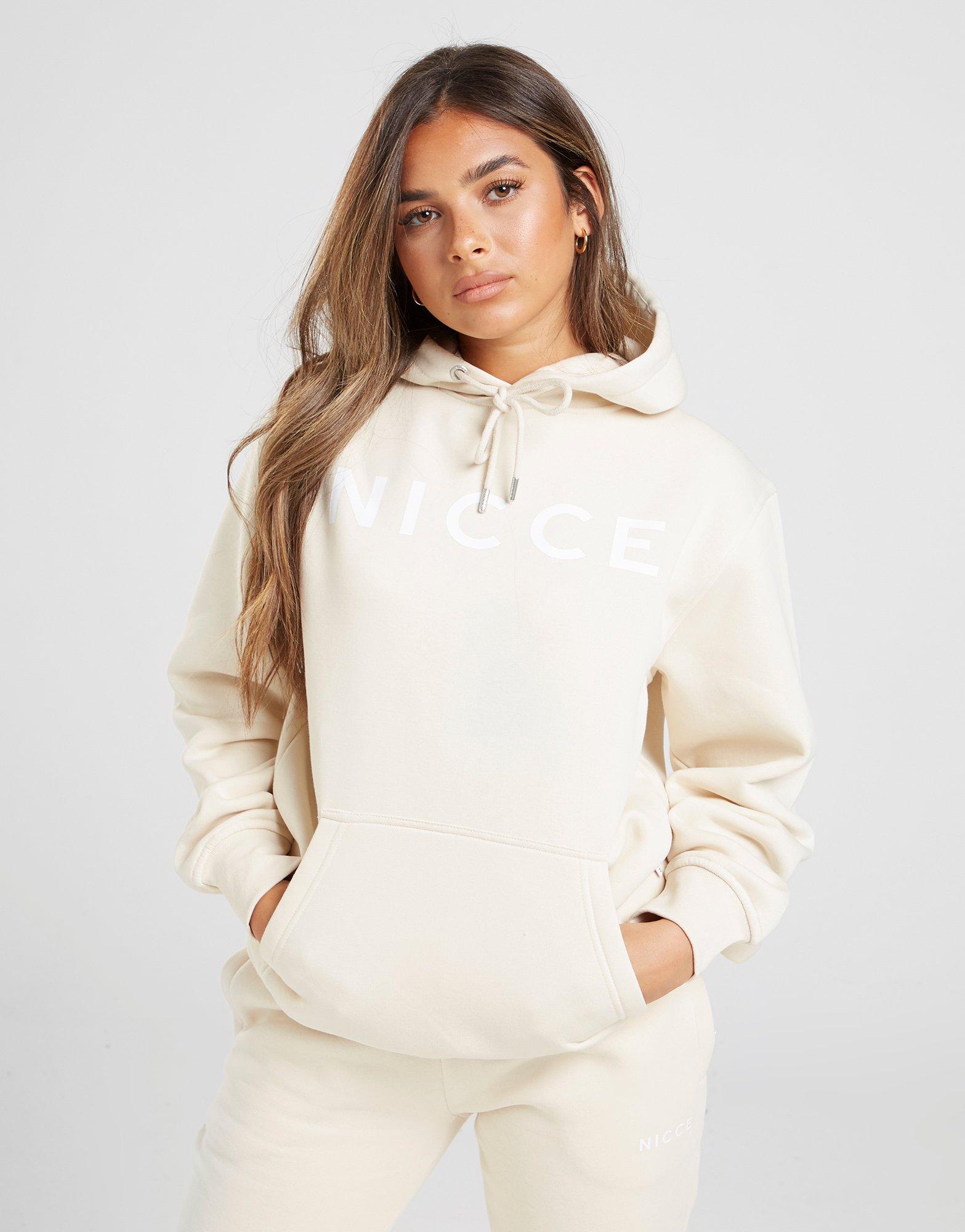 nicce beige hoodie