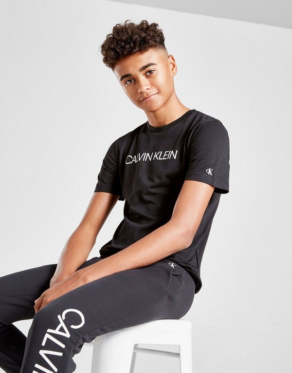 Black Calvin Klein Jeans Institutional Logo T-shirt Junior - JD Sports