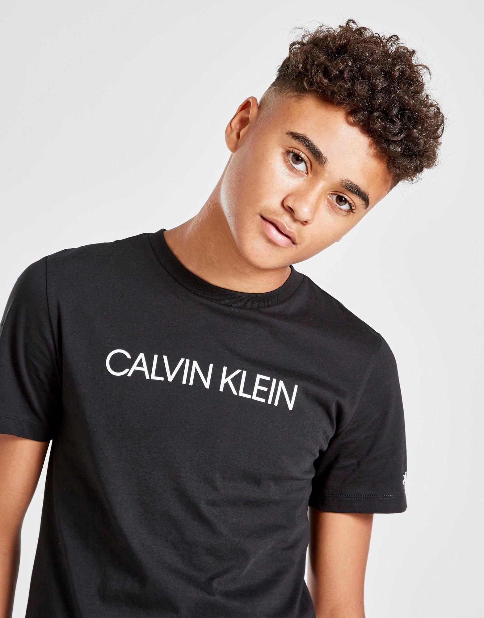 Black Calvin Klein Jeans Institutional Logo T-shirt Junior - JD Sports