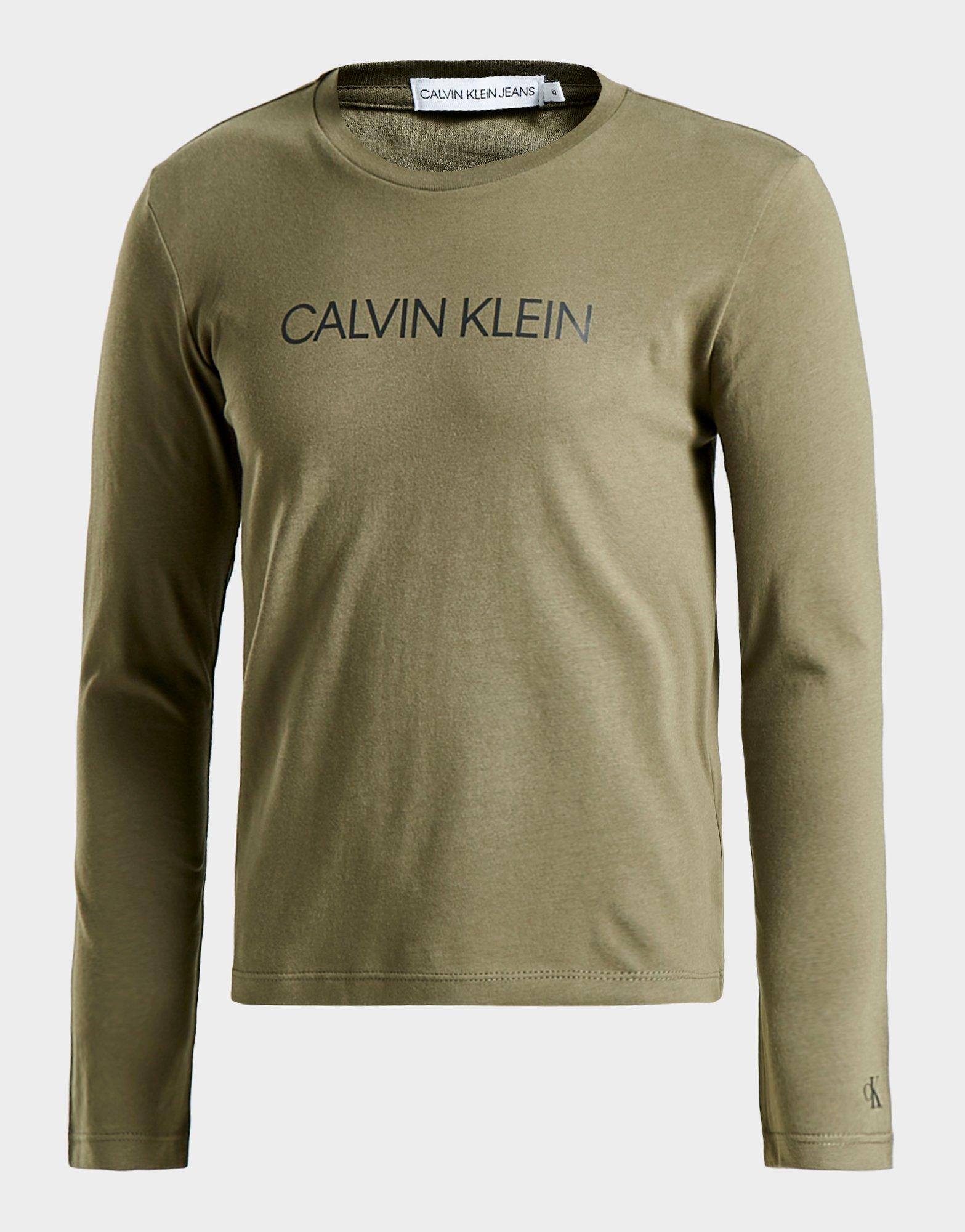 calvin klein full sleeve t shirt