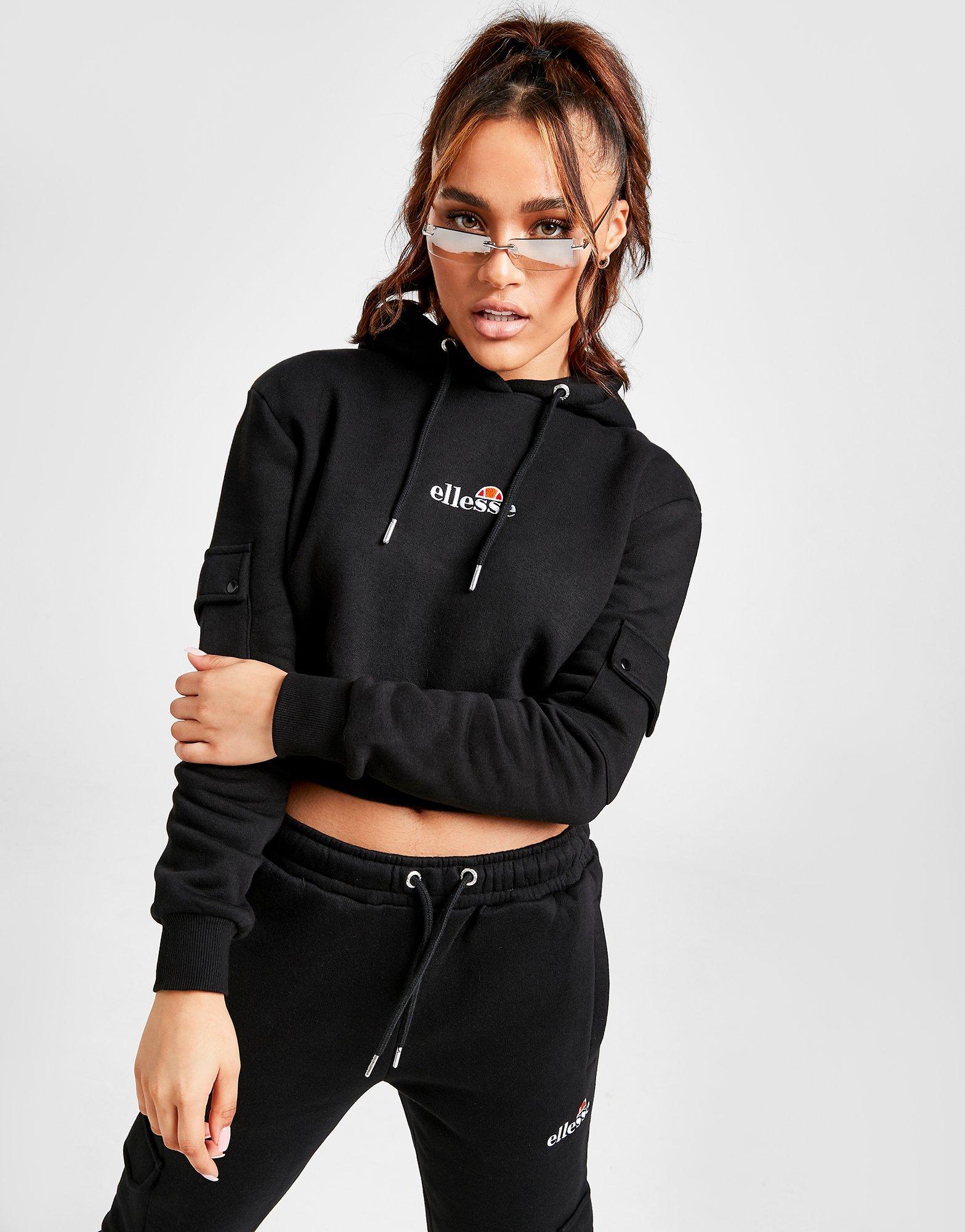 ellesse cropped hoodie