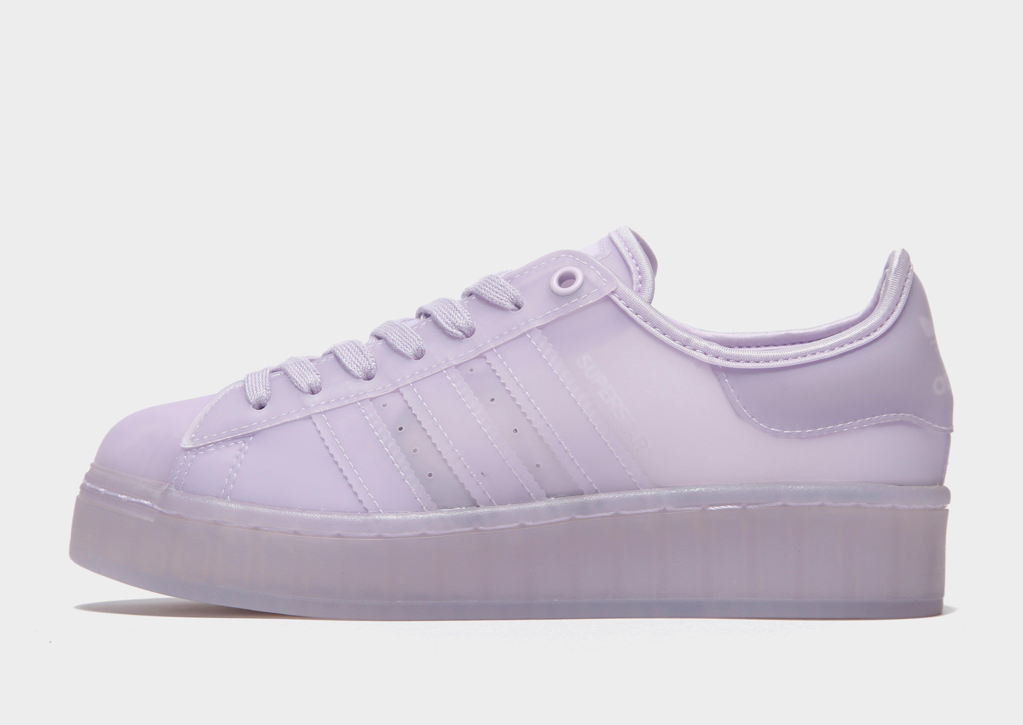 adidas original superstar violet