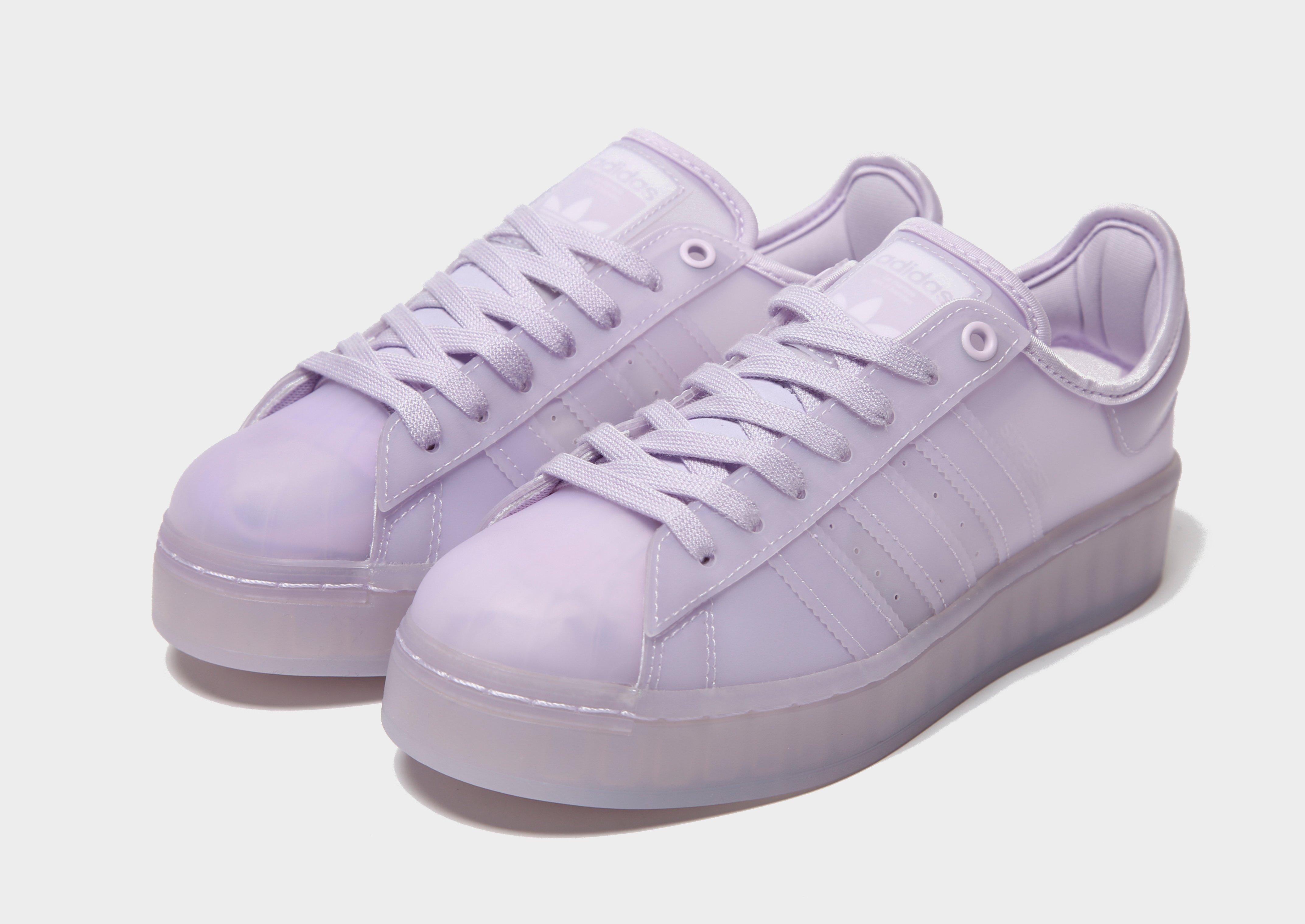 adidas superstar womens purple