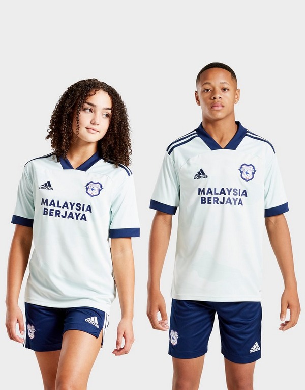 Adidas Cardiff City Fc 2020 21 Away Trikot Kinder Blau Jd Sports