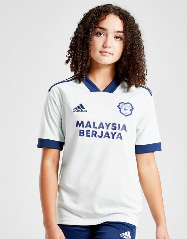 Adidas Cardiff City Fc 2020 21 Away Shirt Junior