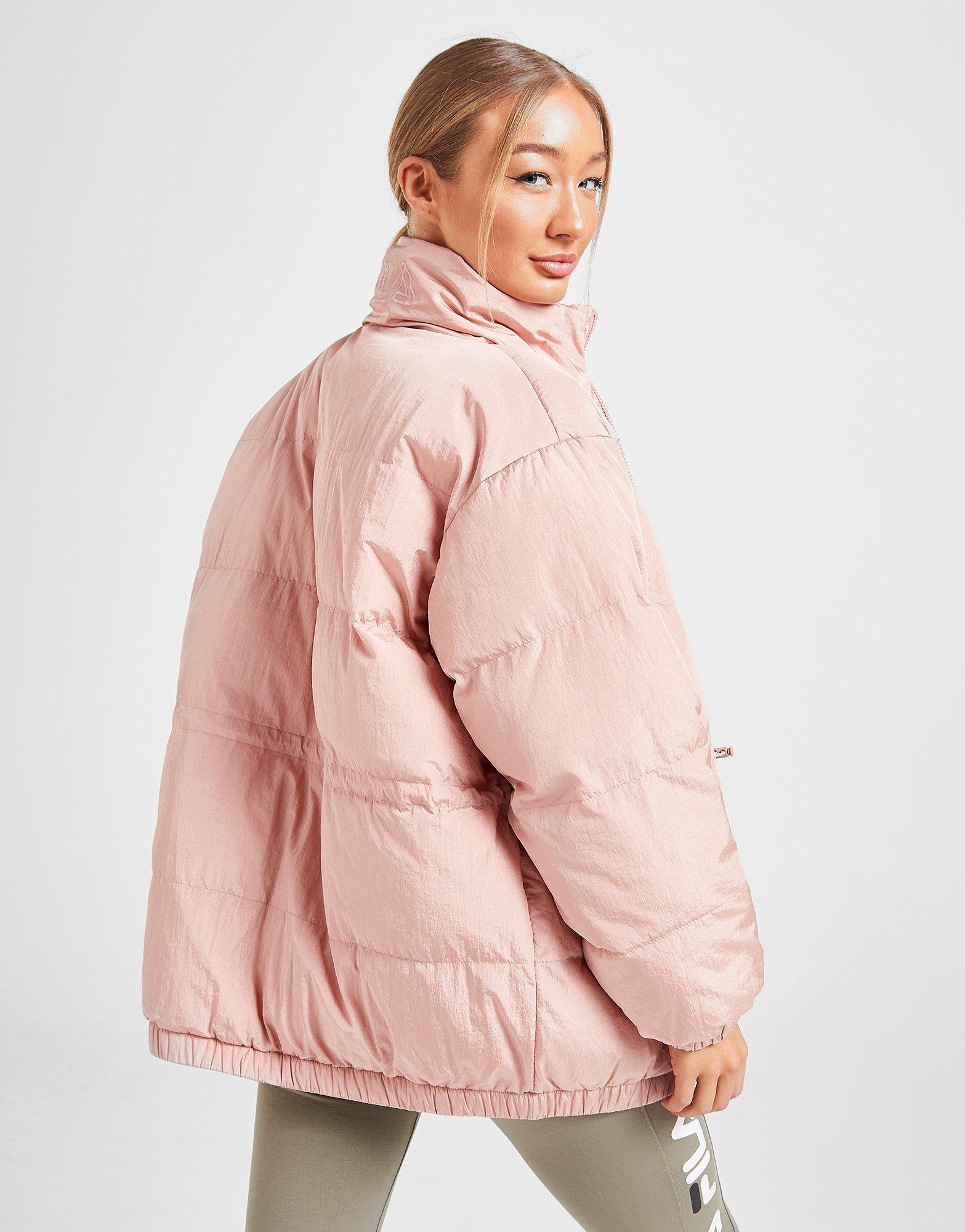 fila pink puffer jacket