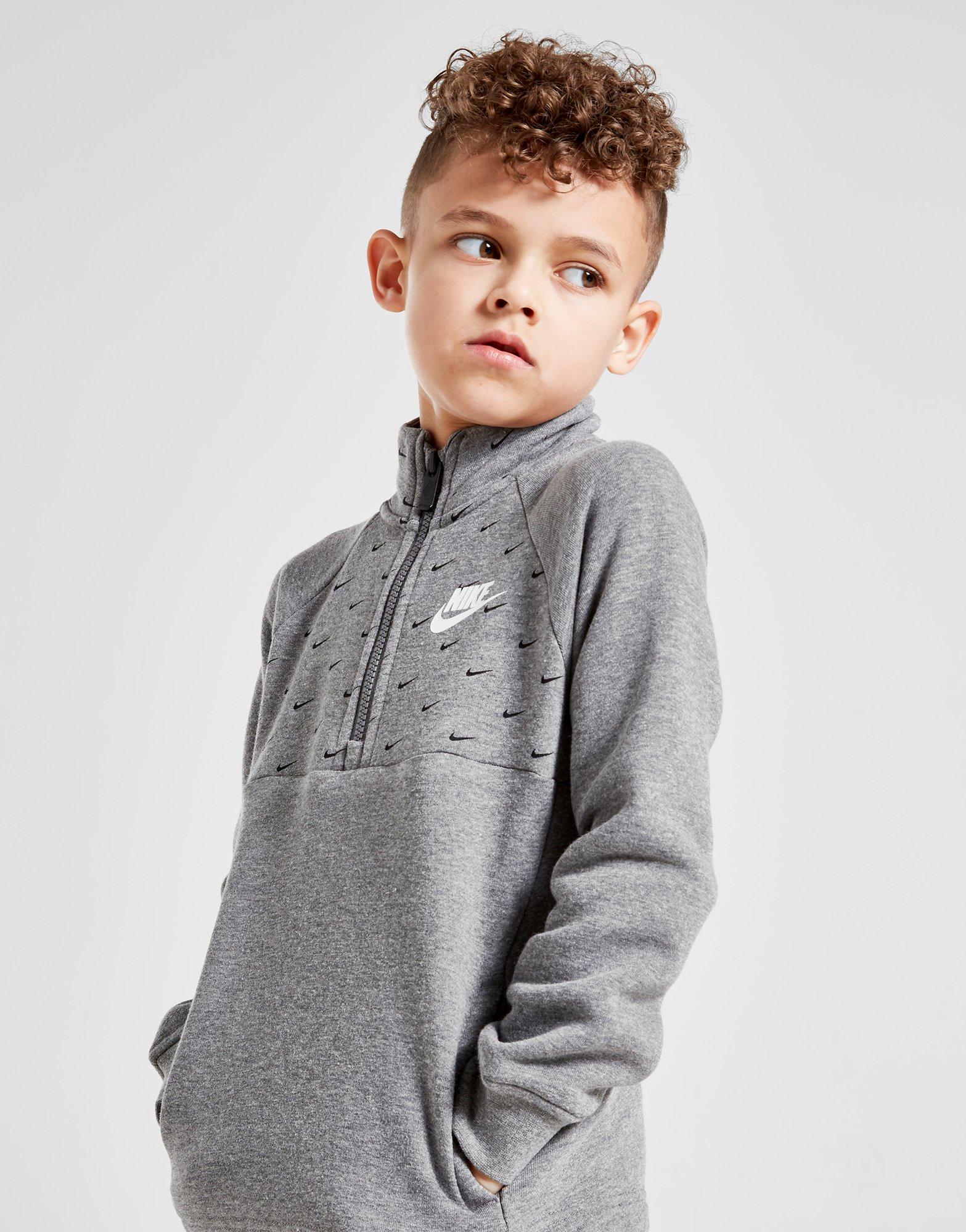 nike quarter zip tracksuit