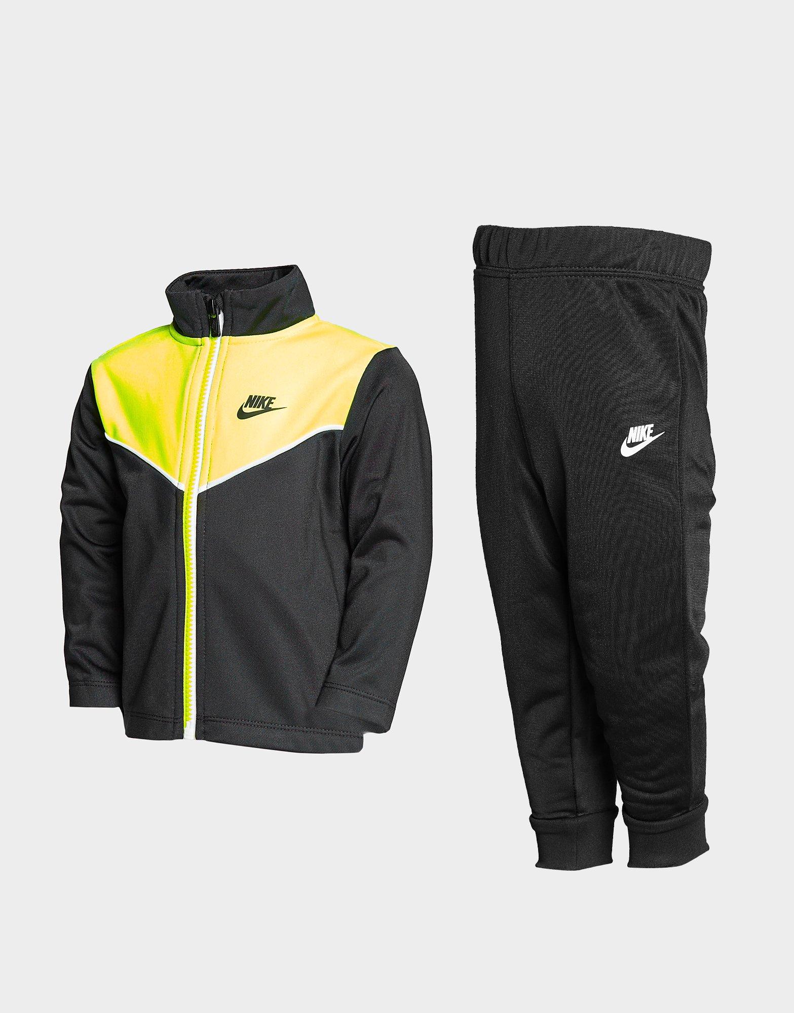 nike junior futura block tracksuit