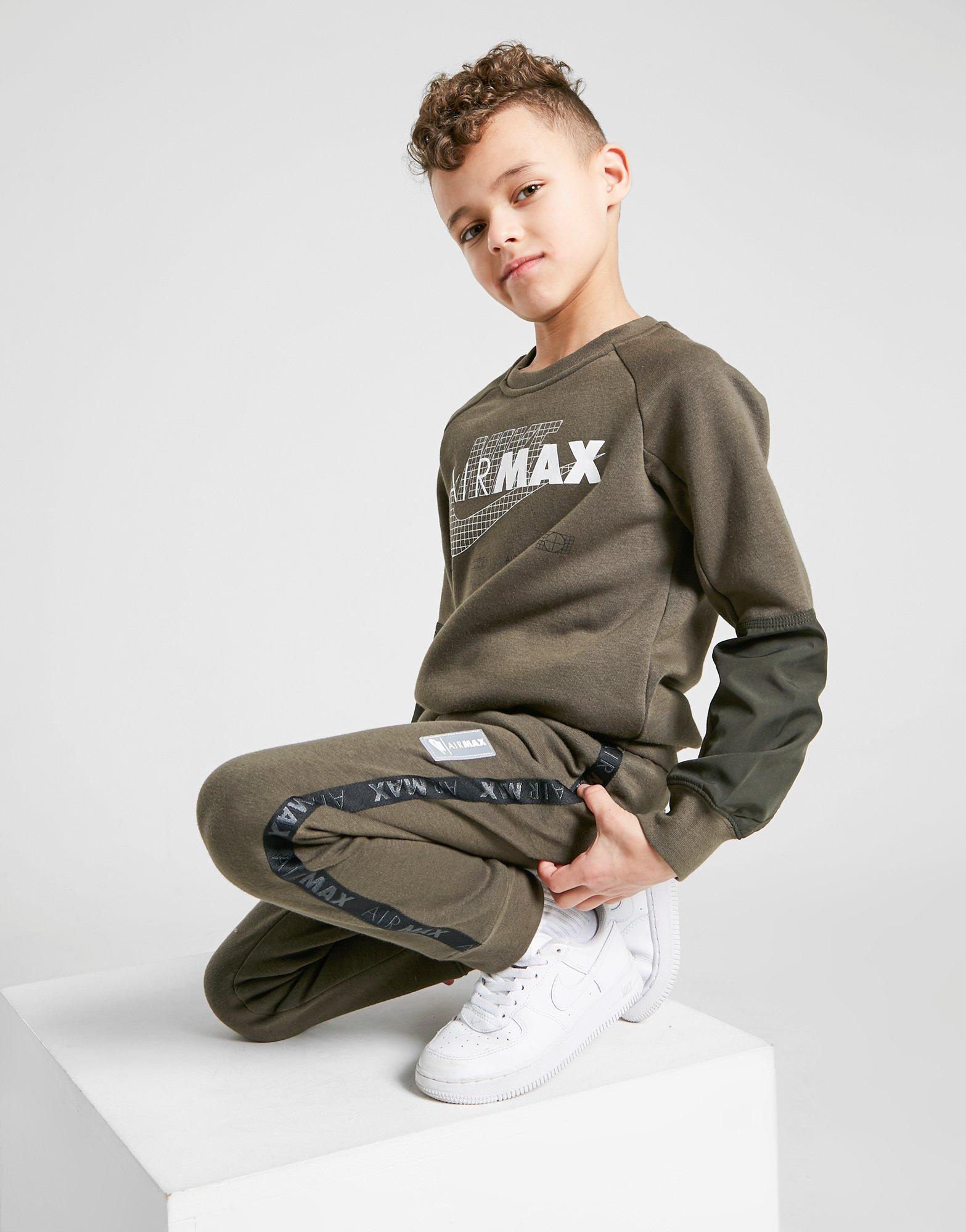 nike air max tracksuit grey