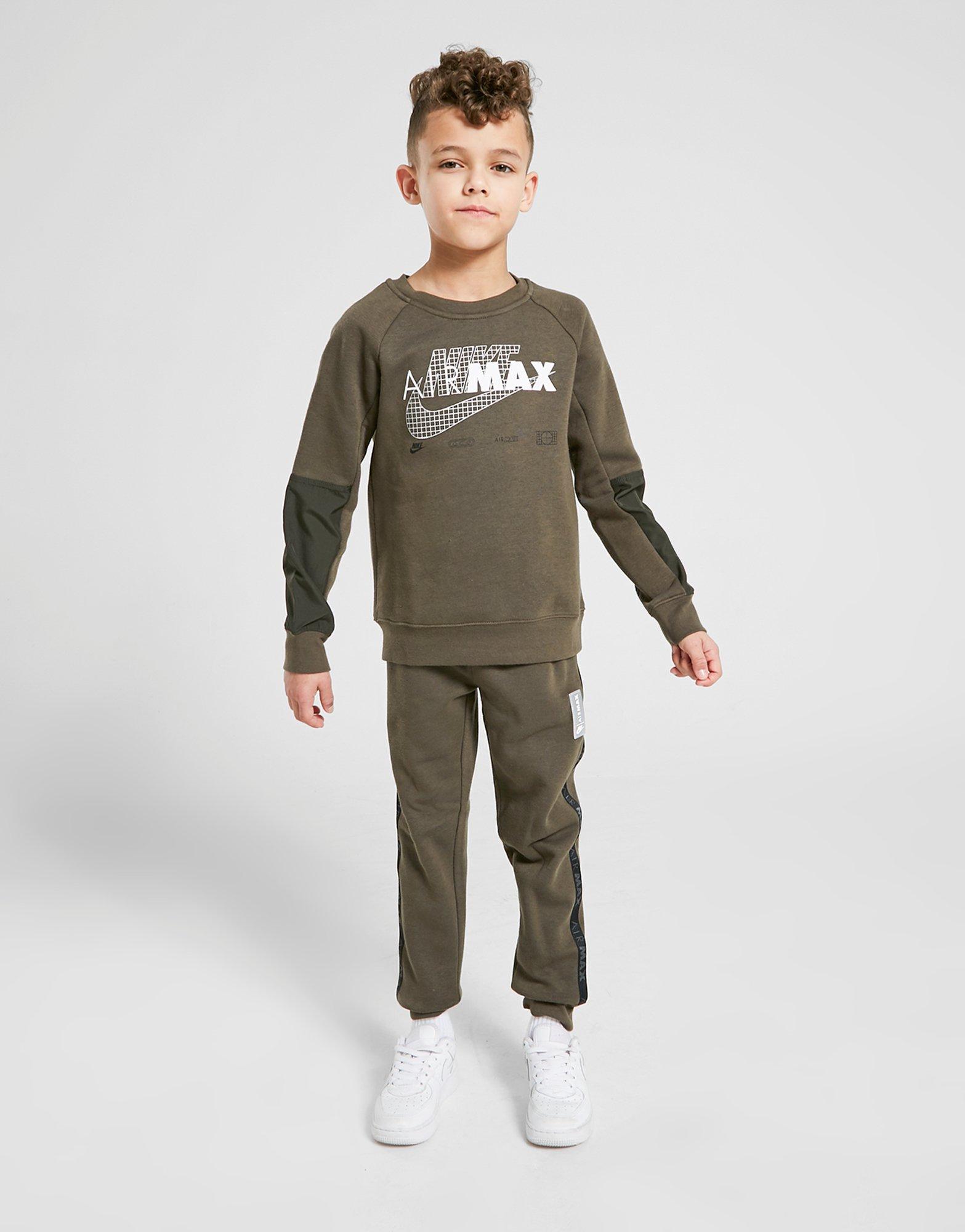 boys nike air max tracksuit