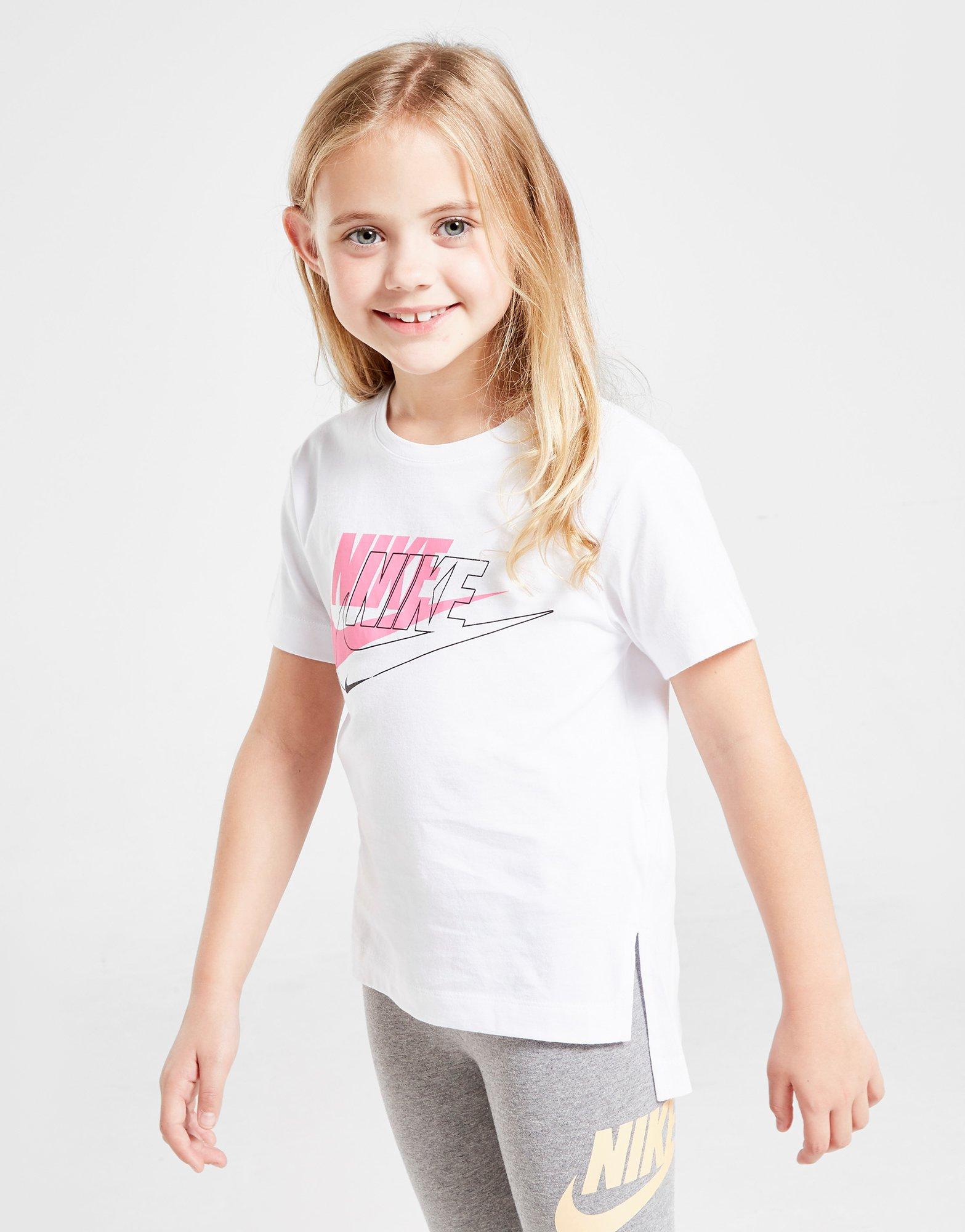 girls nike white