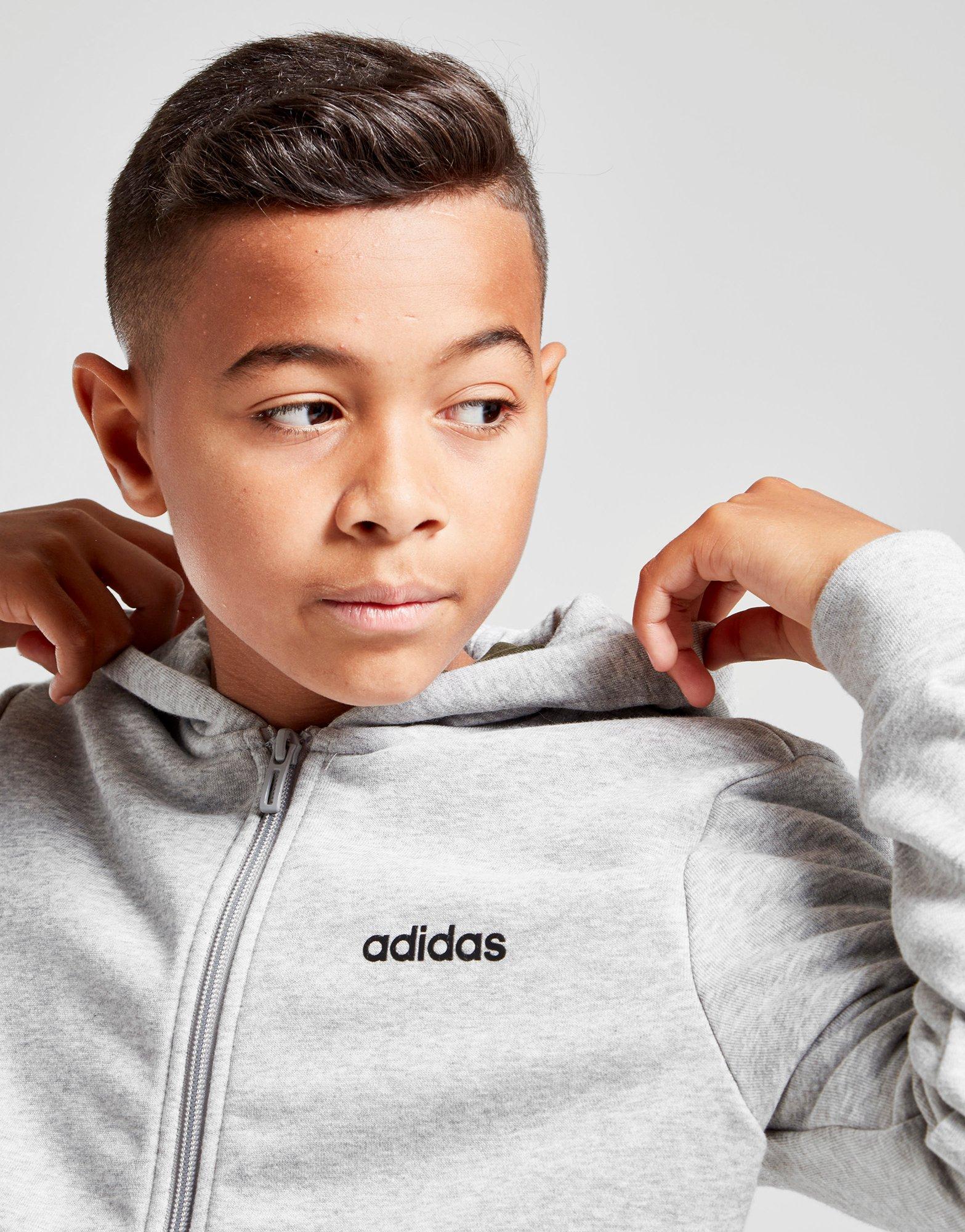 adidas linear hoodie junior