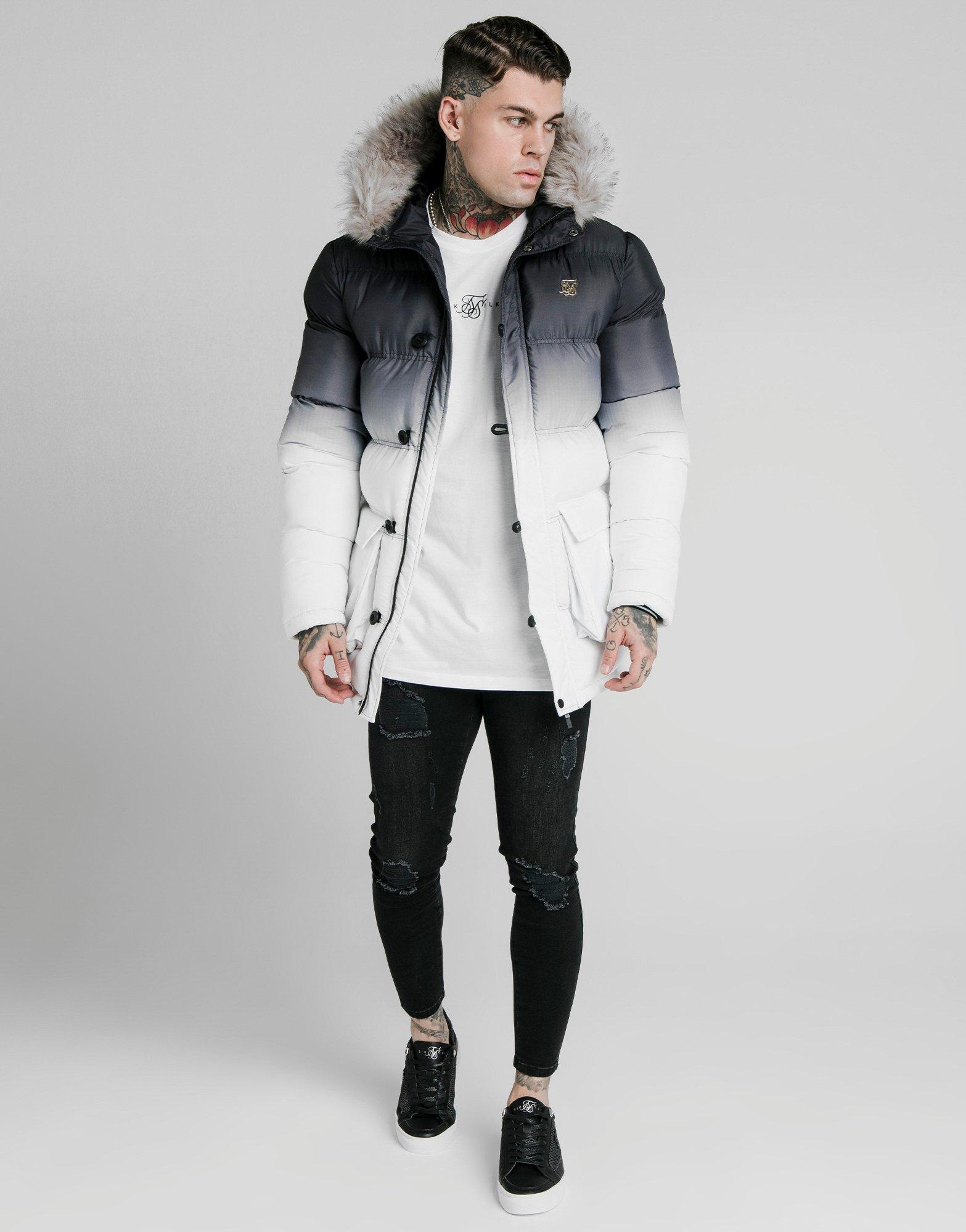 siksilk chaqueta fade parka