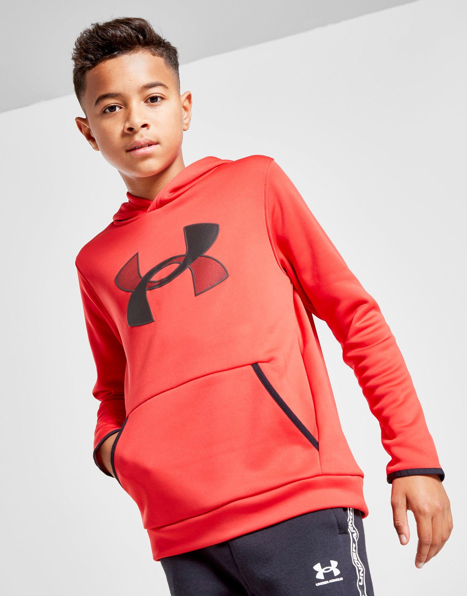 under armour fleece overhead hoodie
