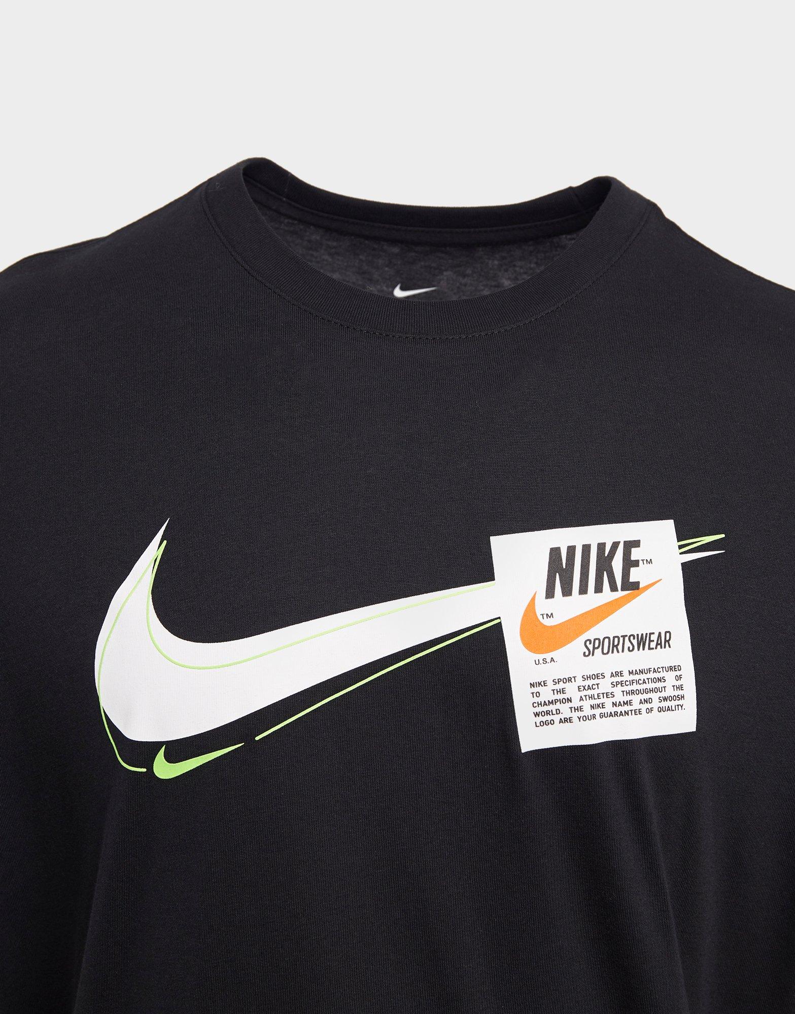 nike heritage logo t shirt