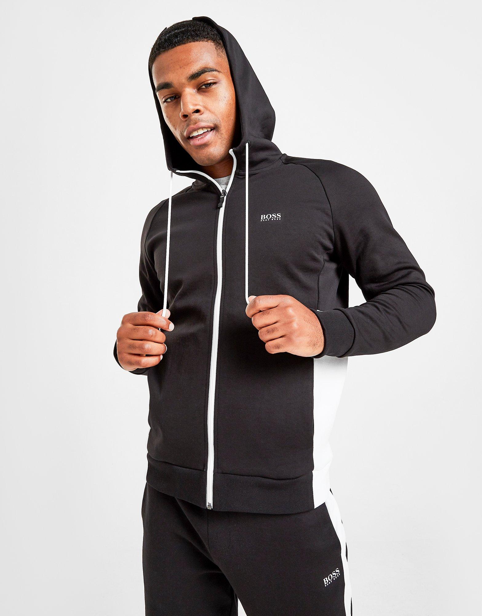 boss saggy full zip hoodie