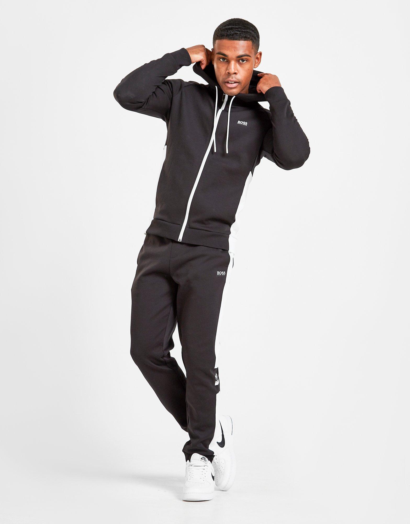 boss saggy full zip hoodie