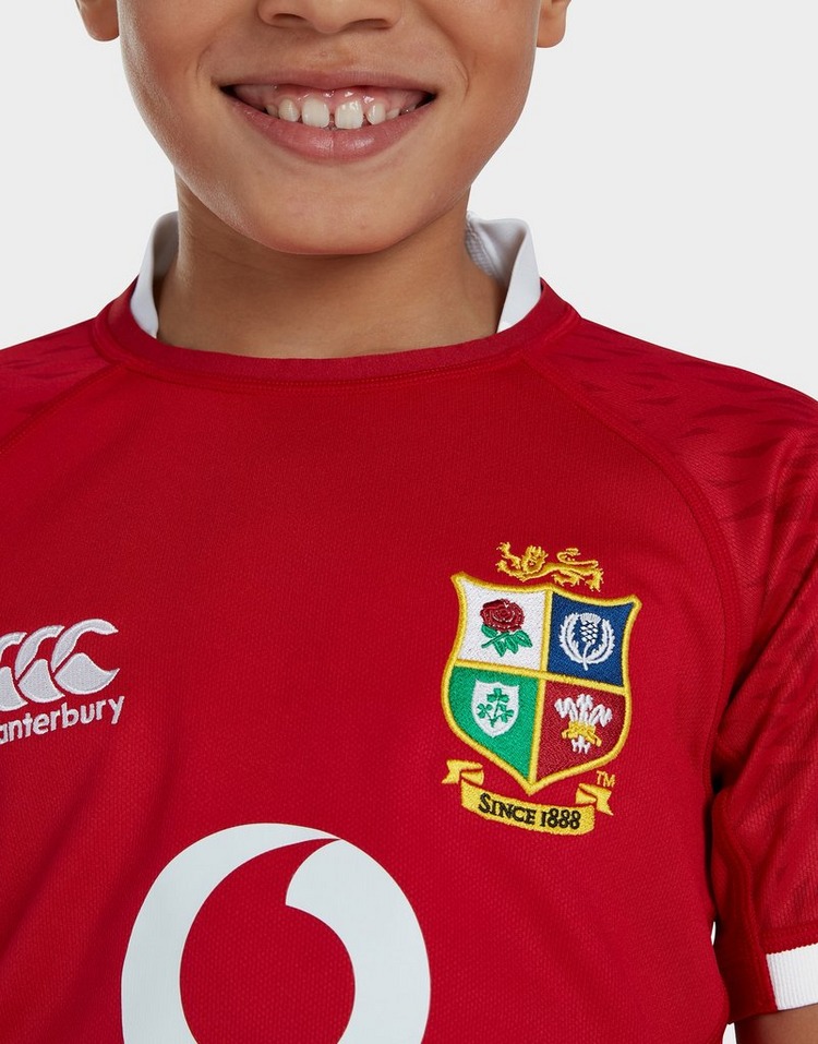 Red Canterbury British & Irish Lions 2021 Pro Shirt Junior ...