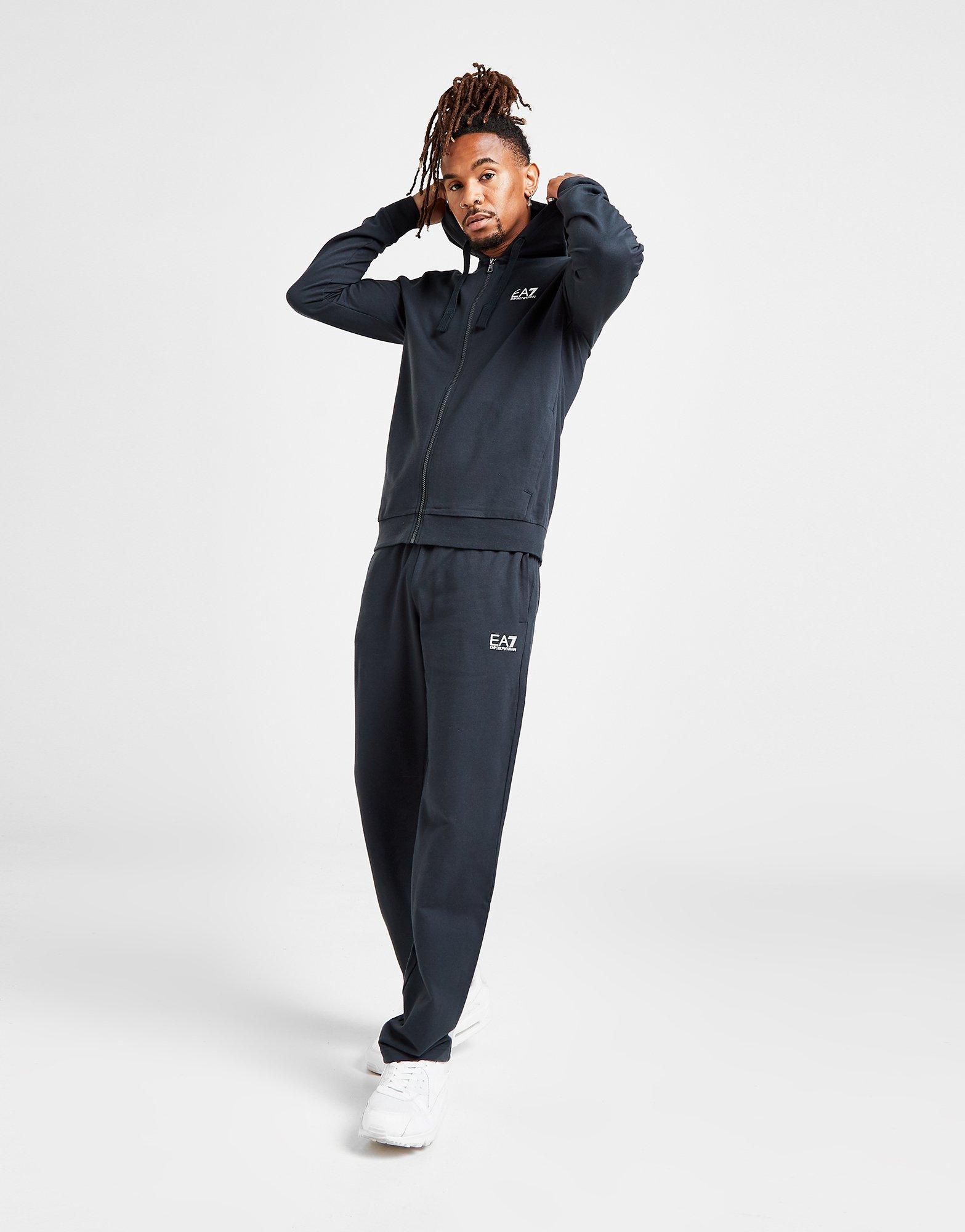 emporio armani ea7 core hooded tracksuit