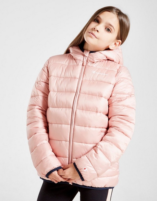 Buy Pink Champion Girls Legacy Padded Jacket Junior Jd Sports