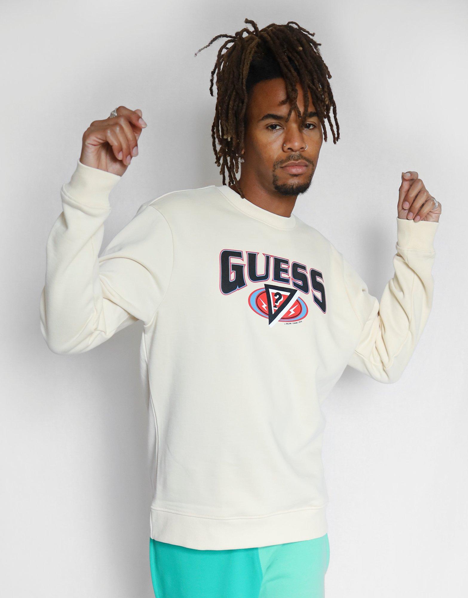 guess sweatshirt logo