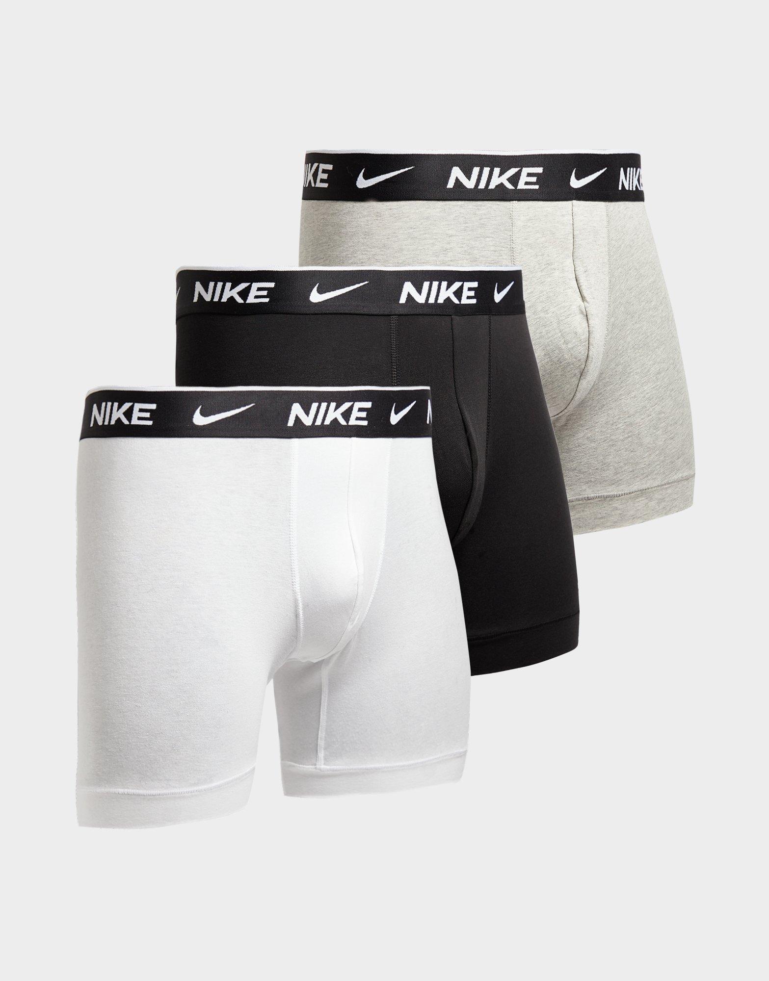 White Nike 3-Pack Boxers | JD Sports UK