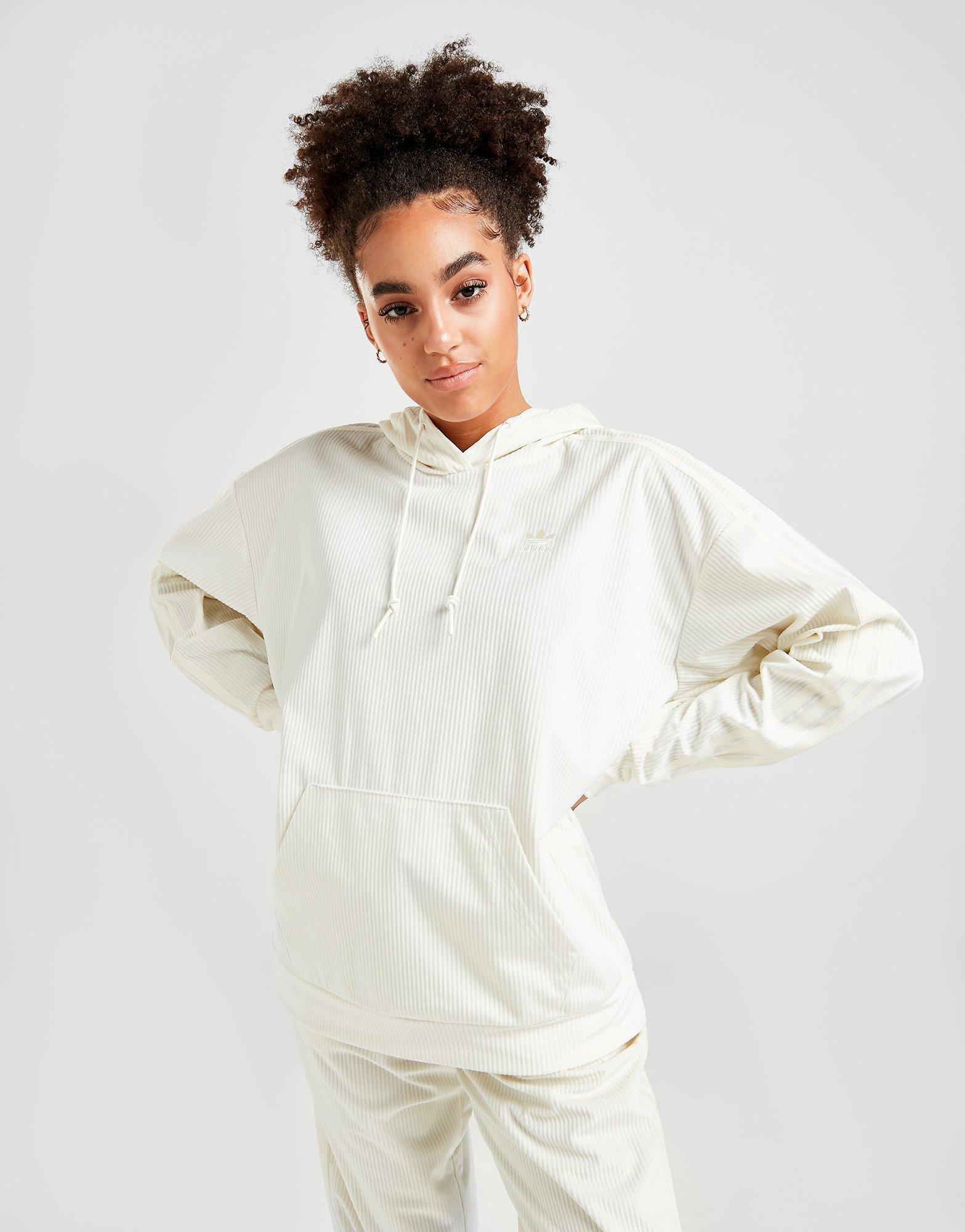 Adidas originals corduroy boyfriend hoodi sale