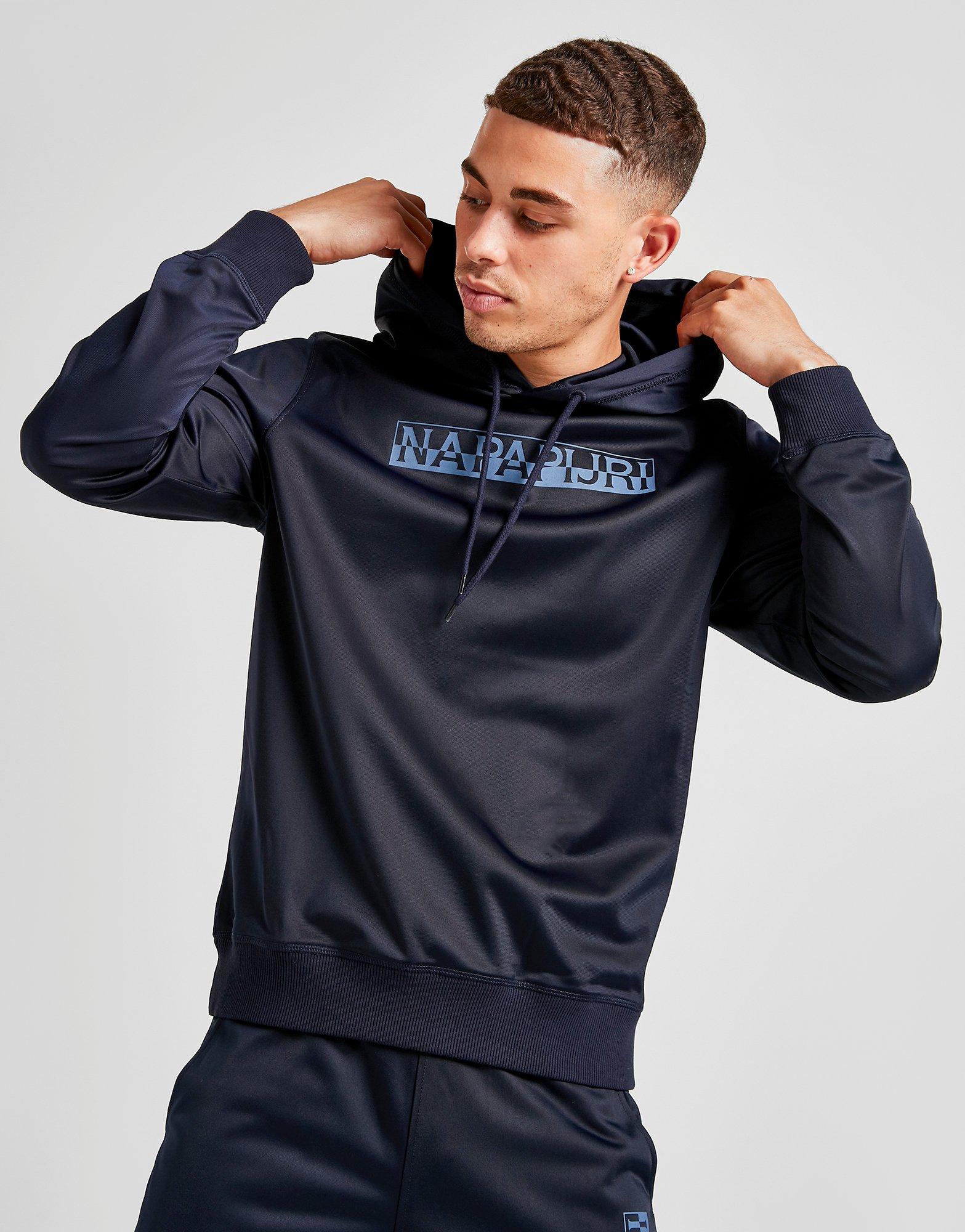 napapijri overhead logo hoodie