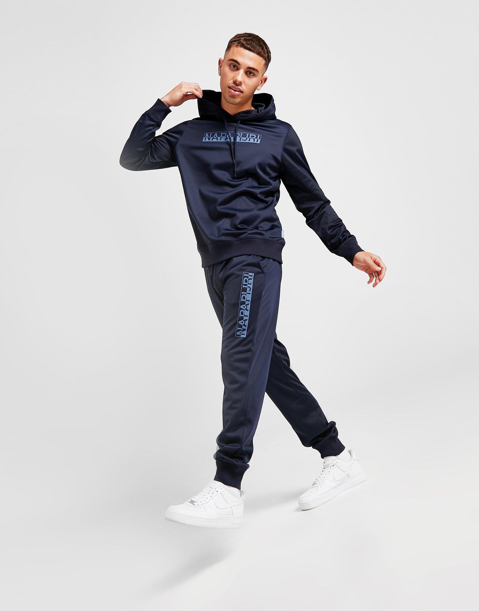 napapijri tonal logo fleece joggers