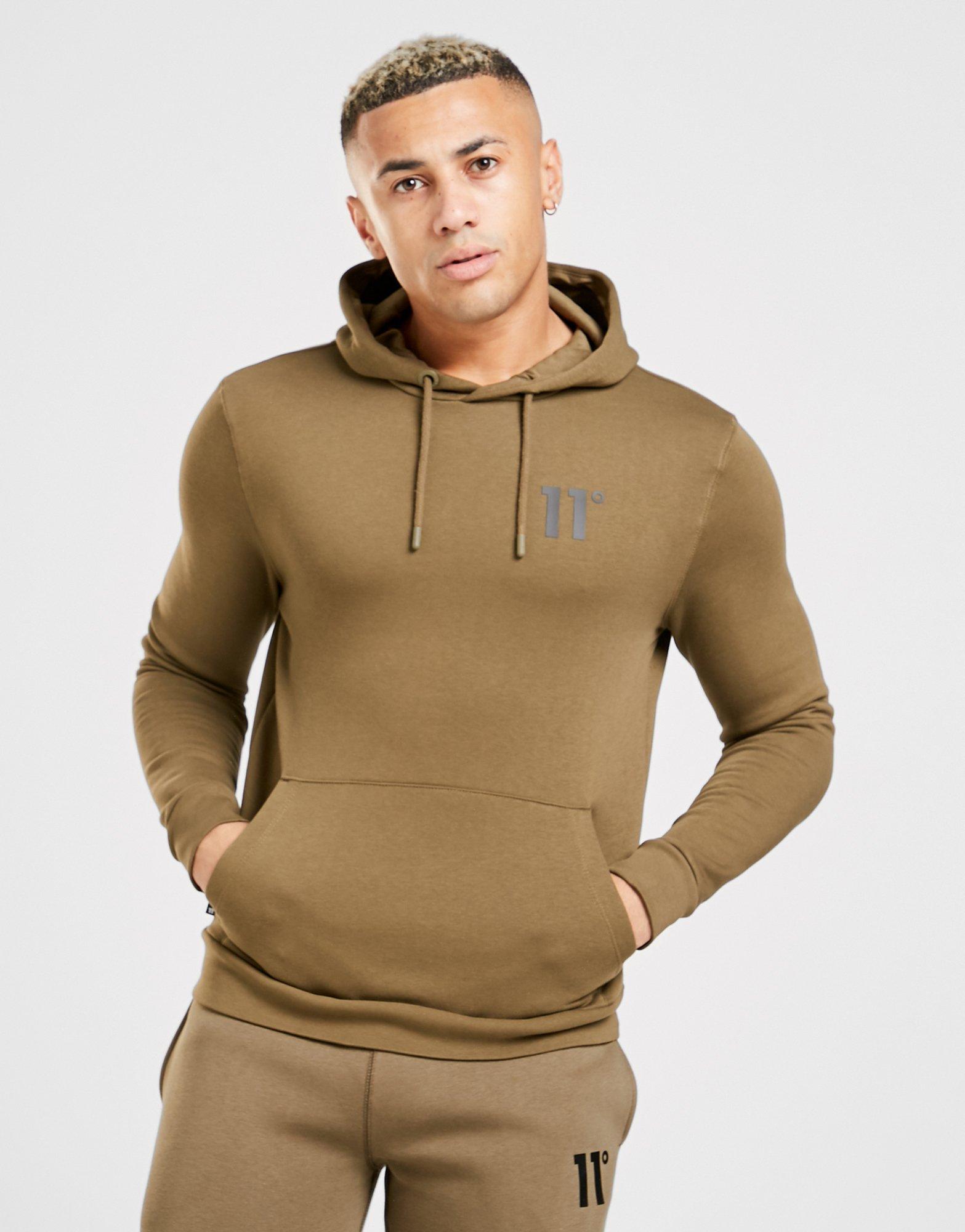 11 degrees khaki hoodie