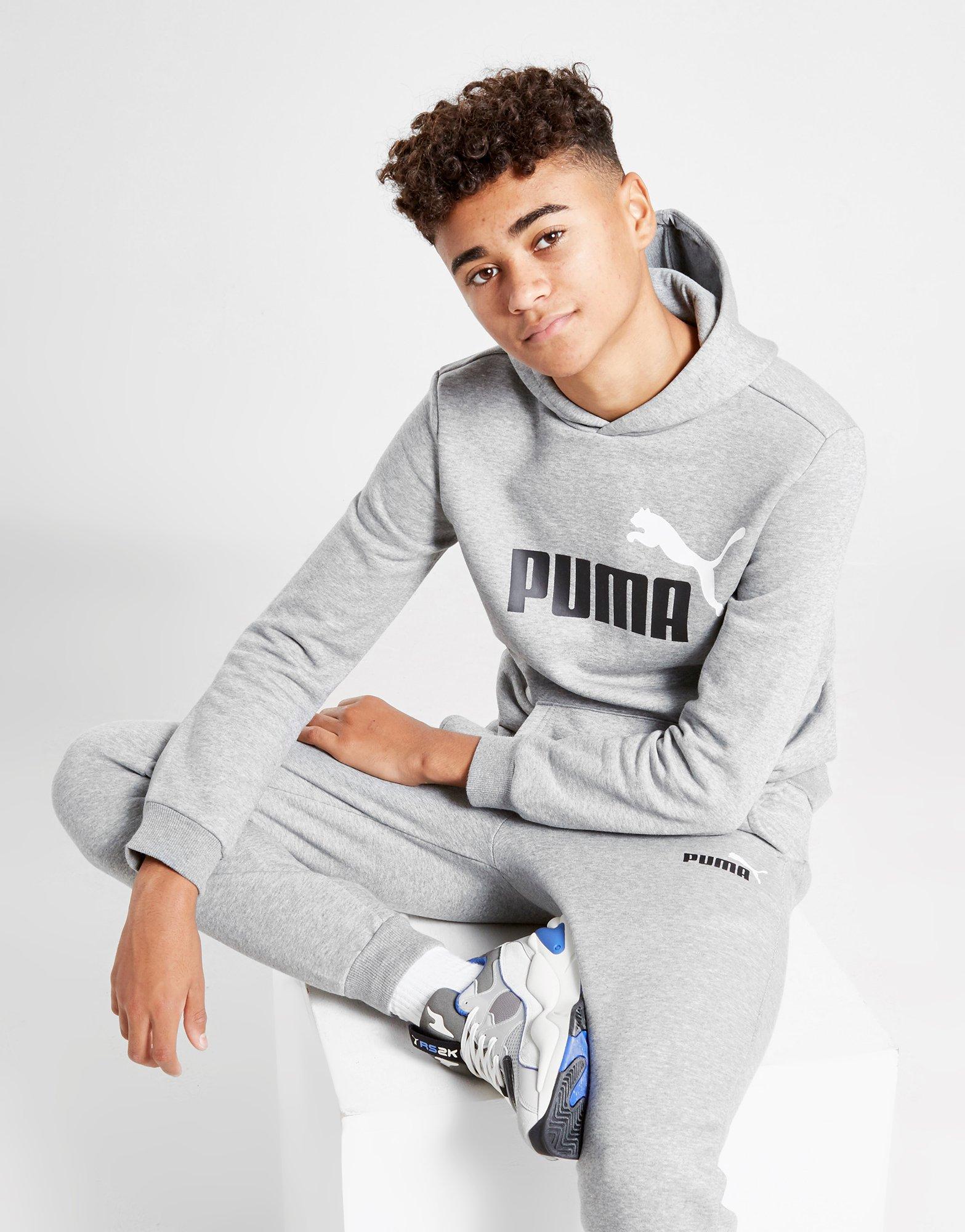 puma core logo hoodie