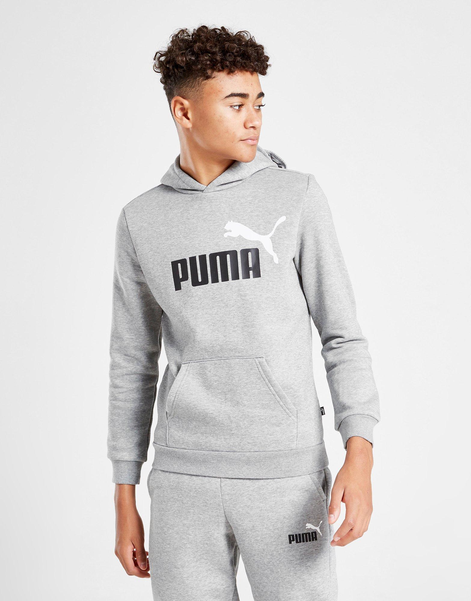 puma core logo hoodie