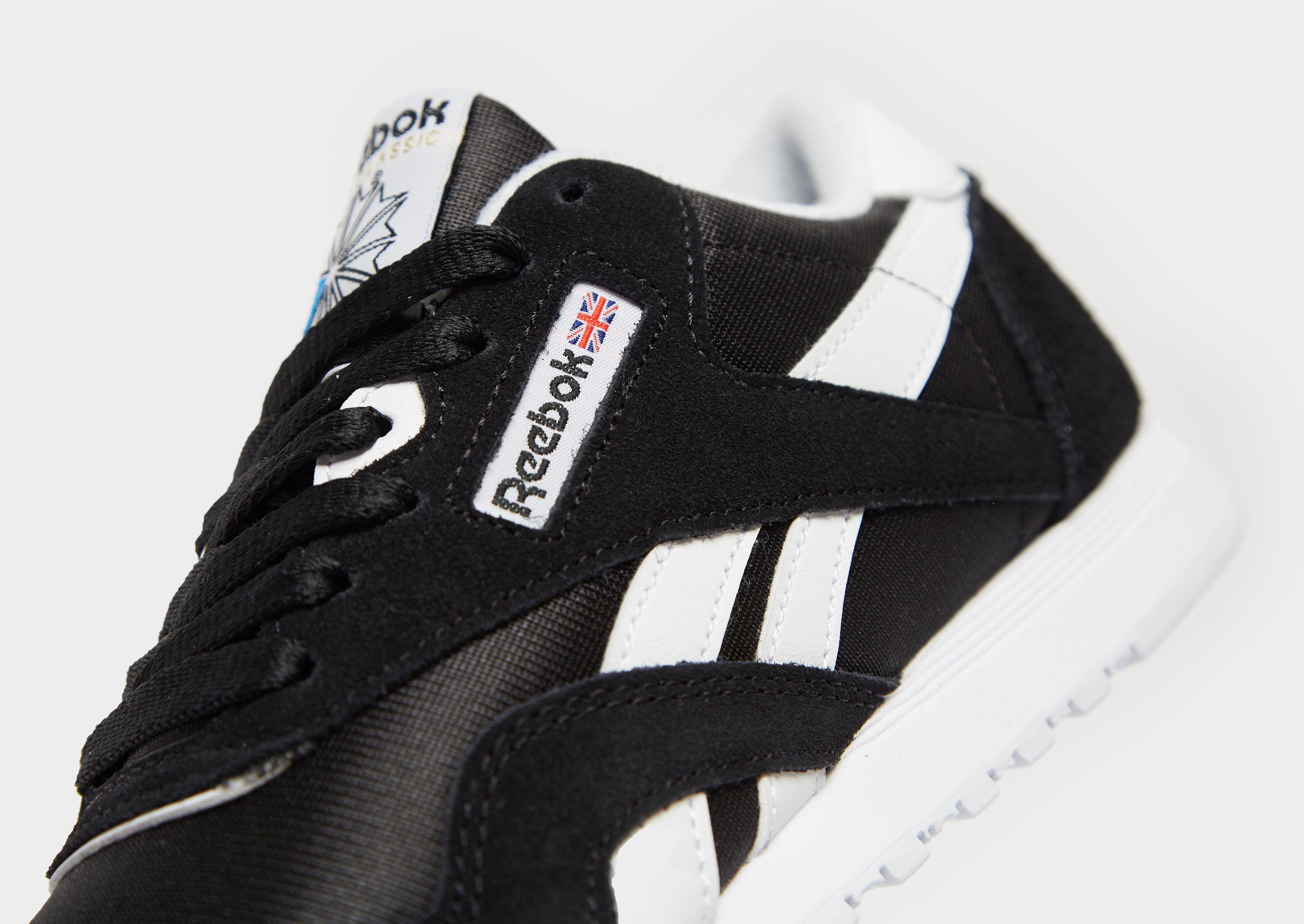 reebok nylon noir femme