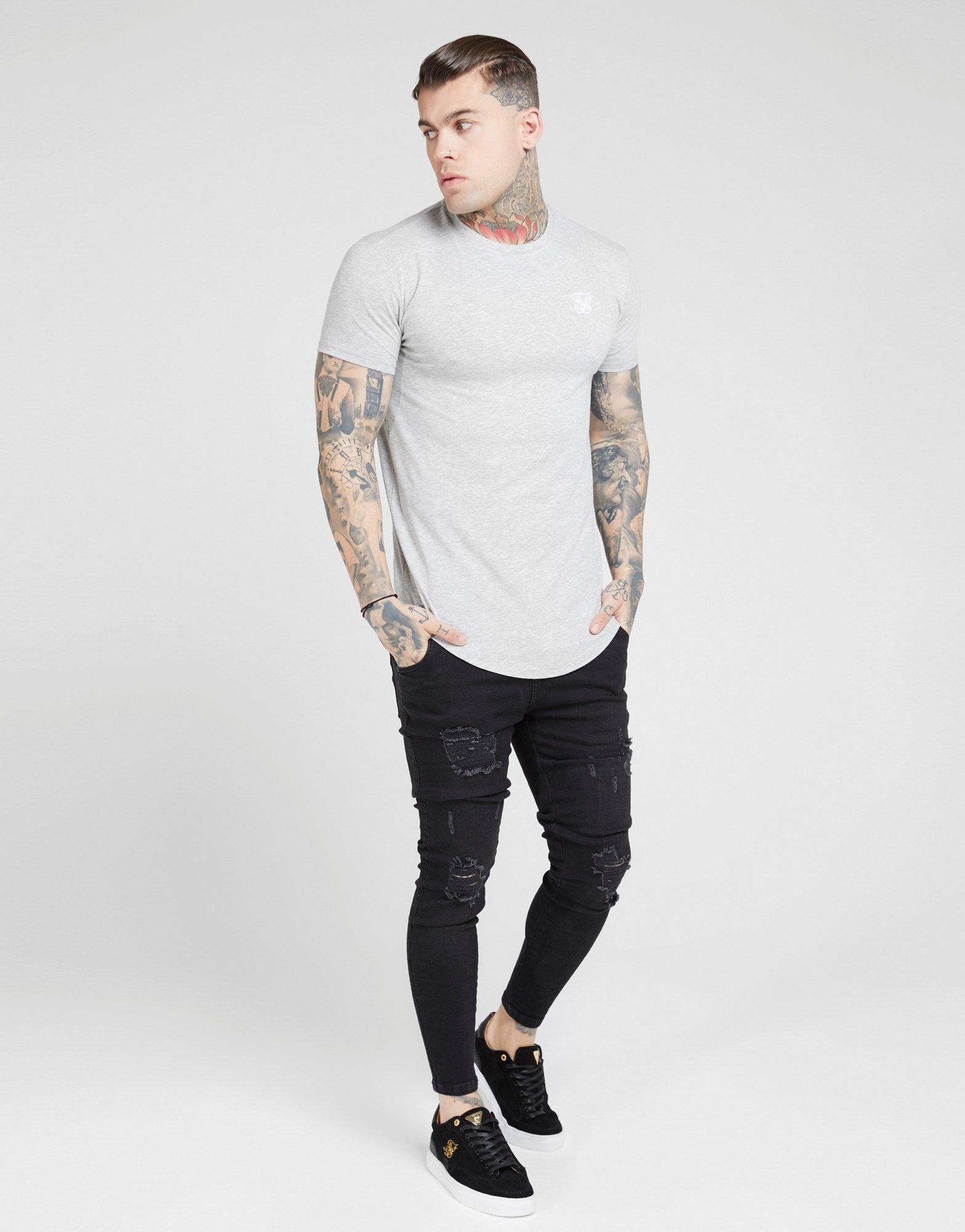 siksilk distressed jeans