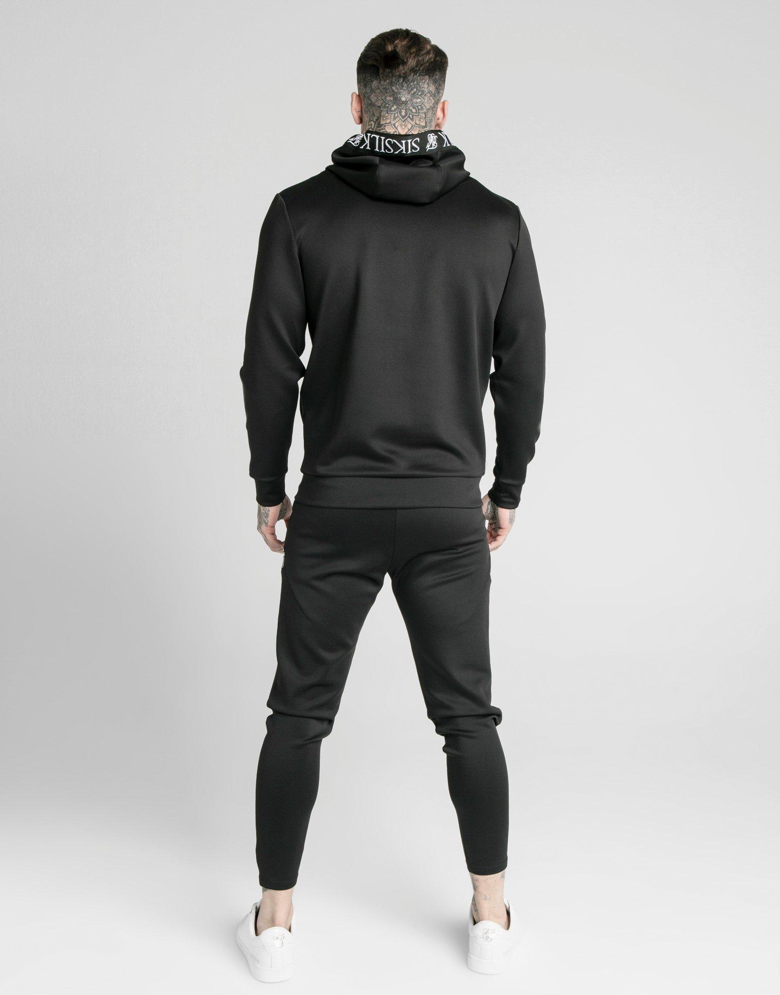 siksilk poly overhead hoodie