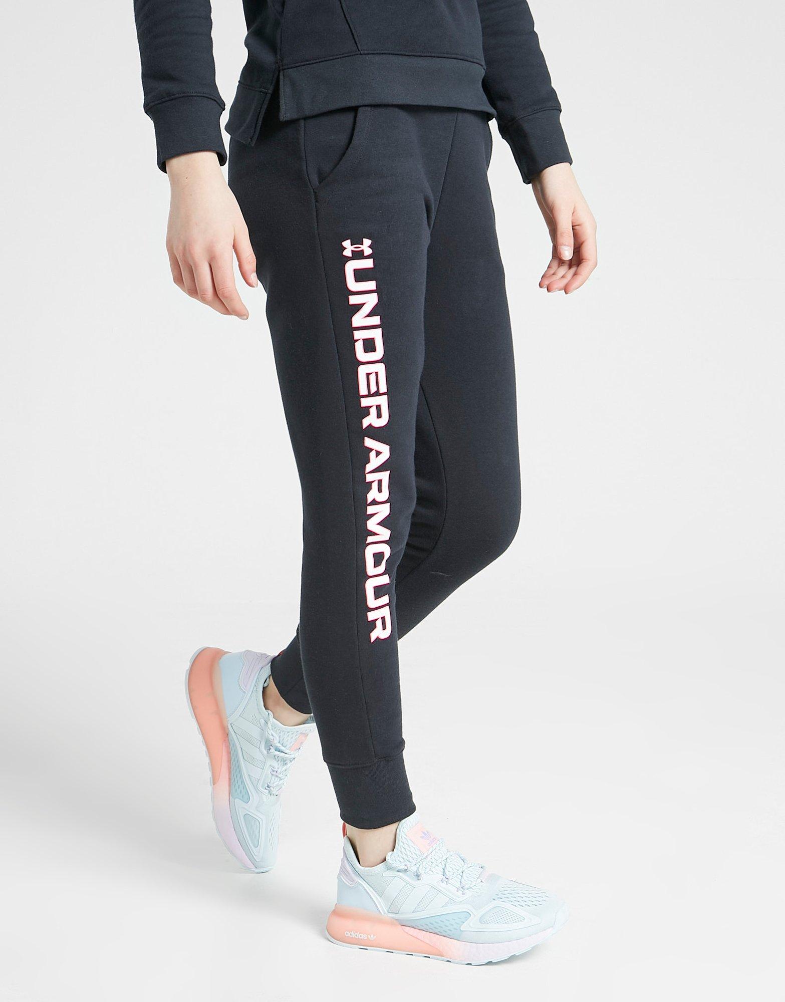 under armour fleece poly joggers junior